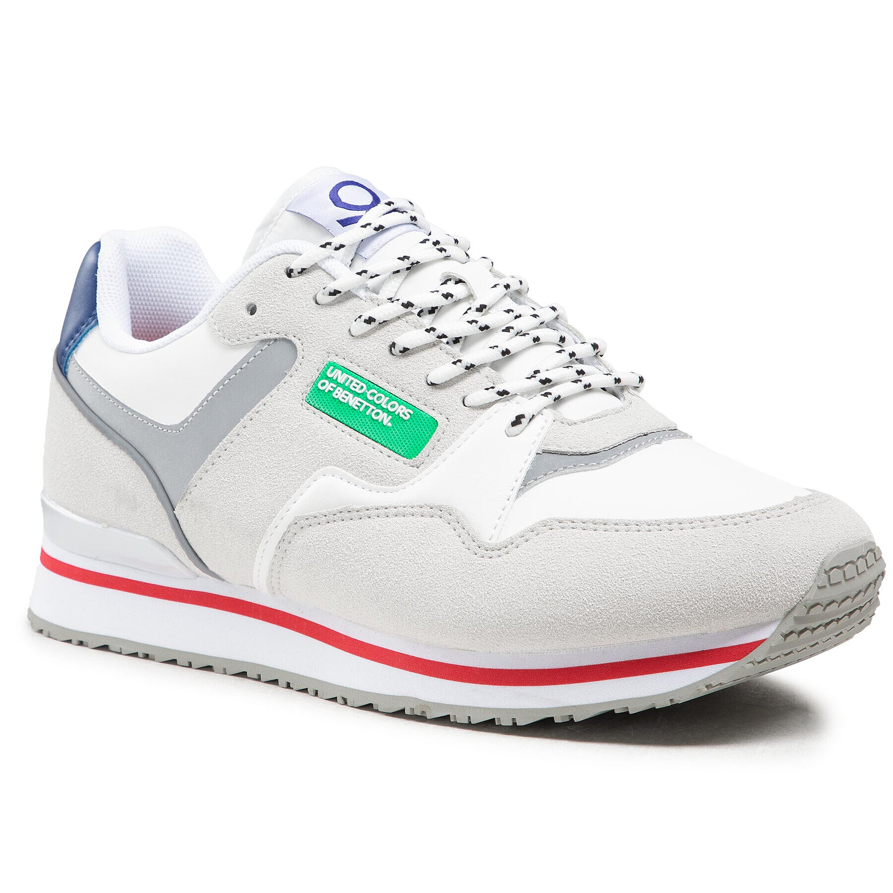 United Colors Of Benetton Sneakers Snug BTM113020 Alb - Pled.ro