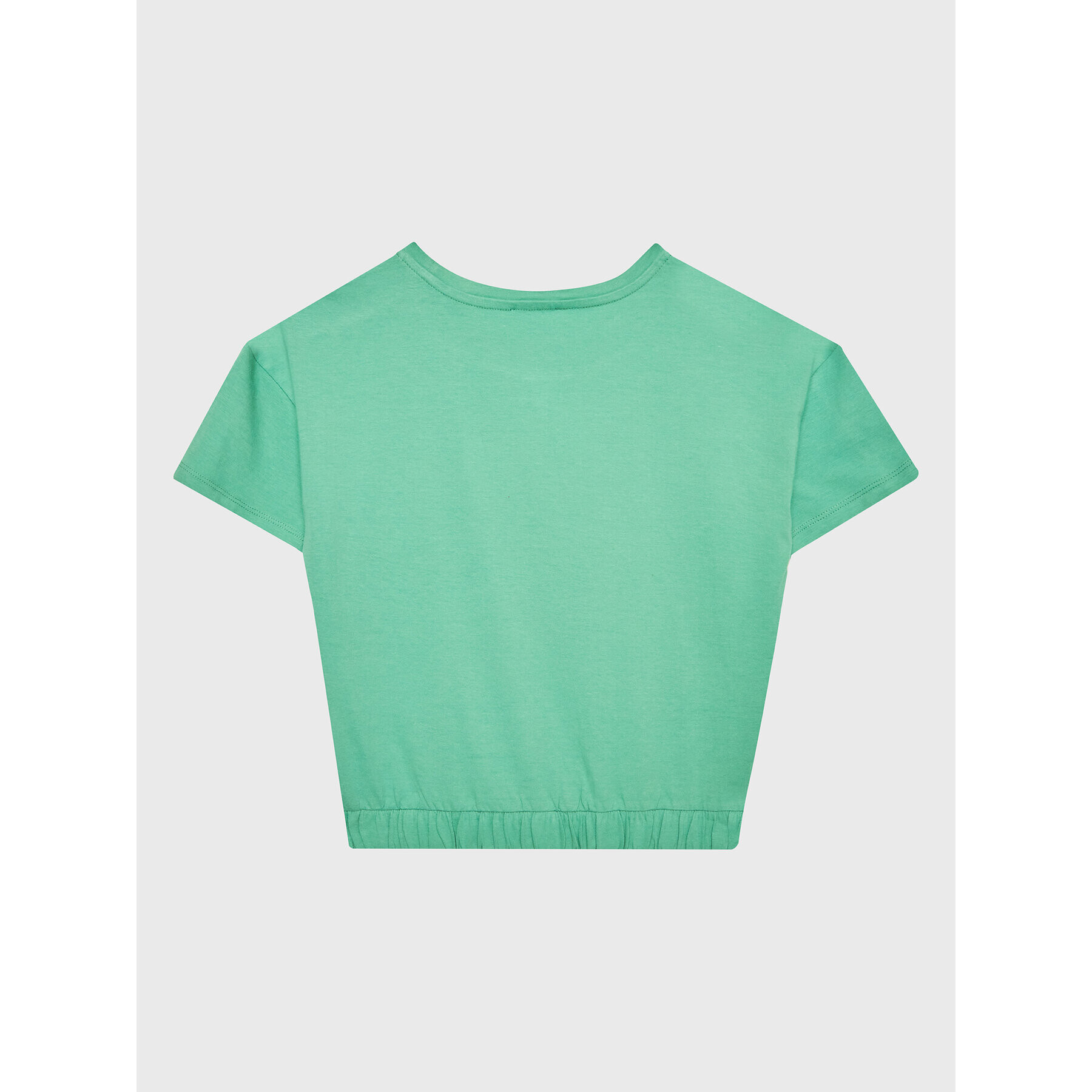 United Colors Of Benetton Tricou 3096C10BA Verde Boxy Fit - Pled.ro