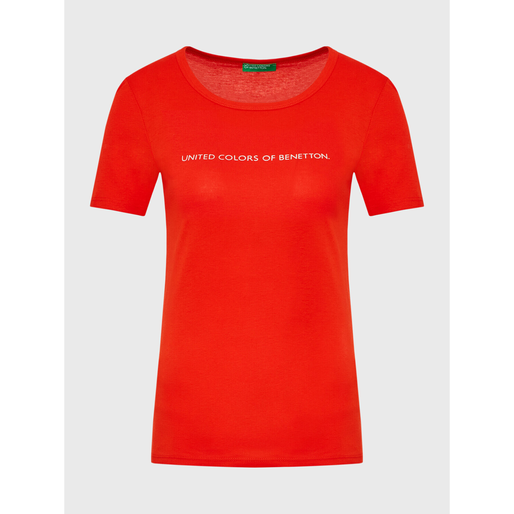 United Colors Of Benetton Tricou 3GA2E16A2 Roșu Regular Fit - Pled.ro