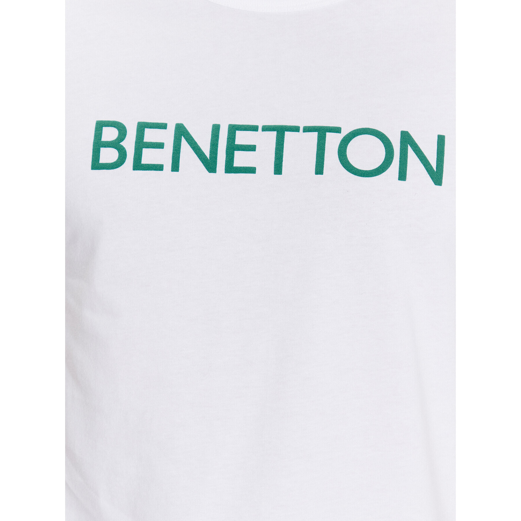 United Colors Of Benetton Tricou 3I1XU100A Alb Regular Fit - Pled.ro