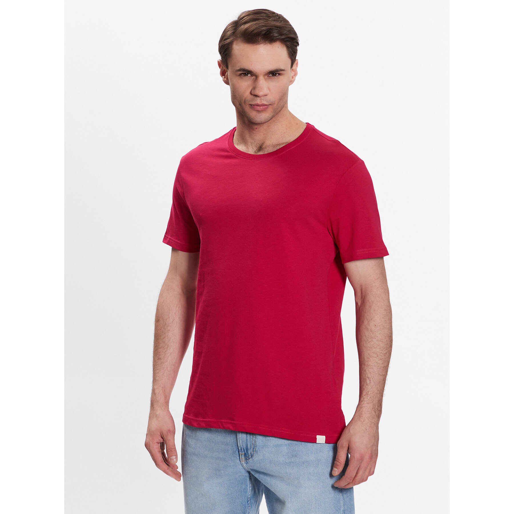 United Colors Of Benetton Tricou 3U53J1F15 Roșu Regular Fit - Pled.ro