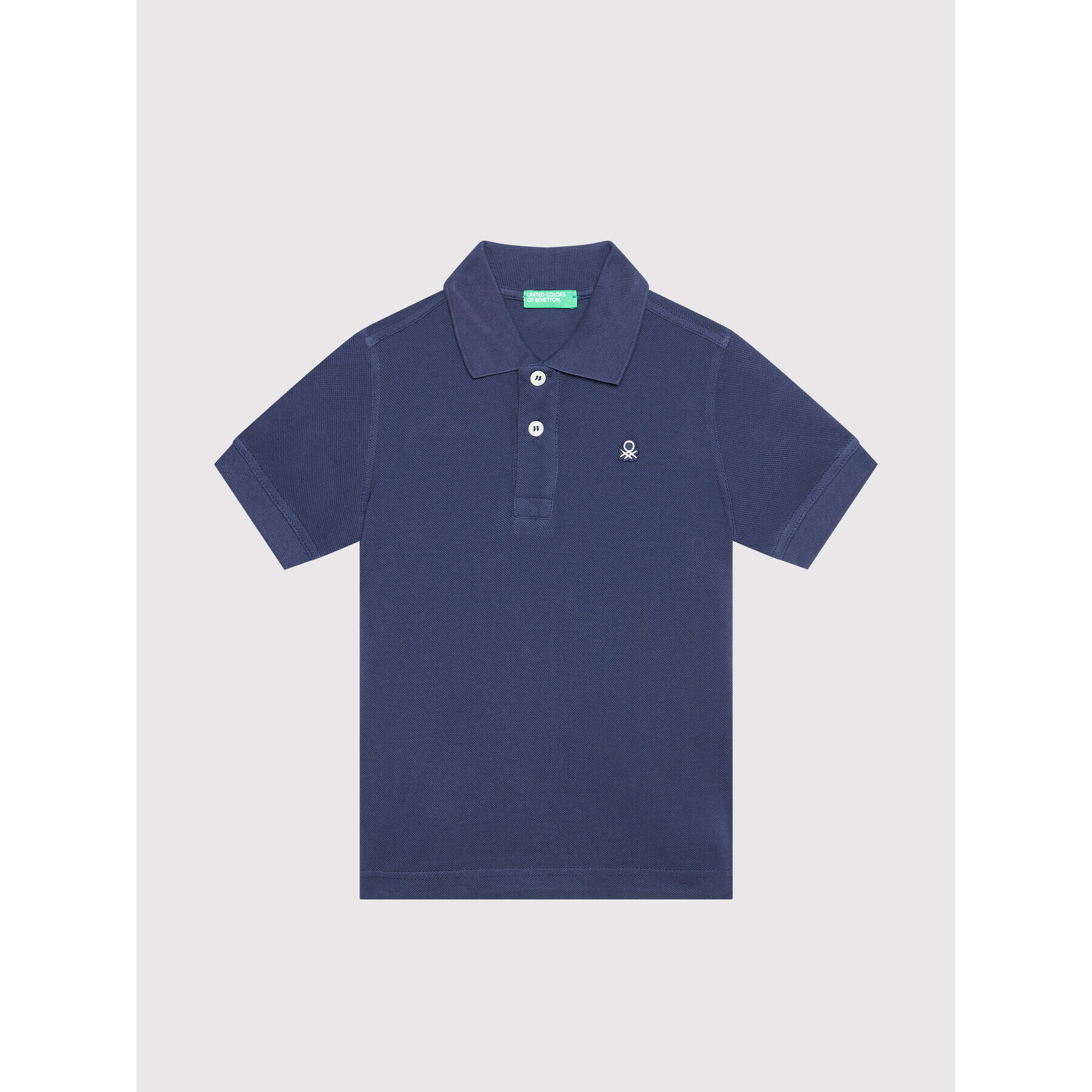 United Colors Of Benetton Tricou polo 3089C3091 Bleumarin Regular Fit - Pled.ro