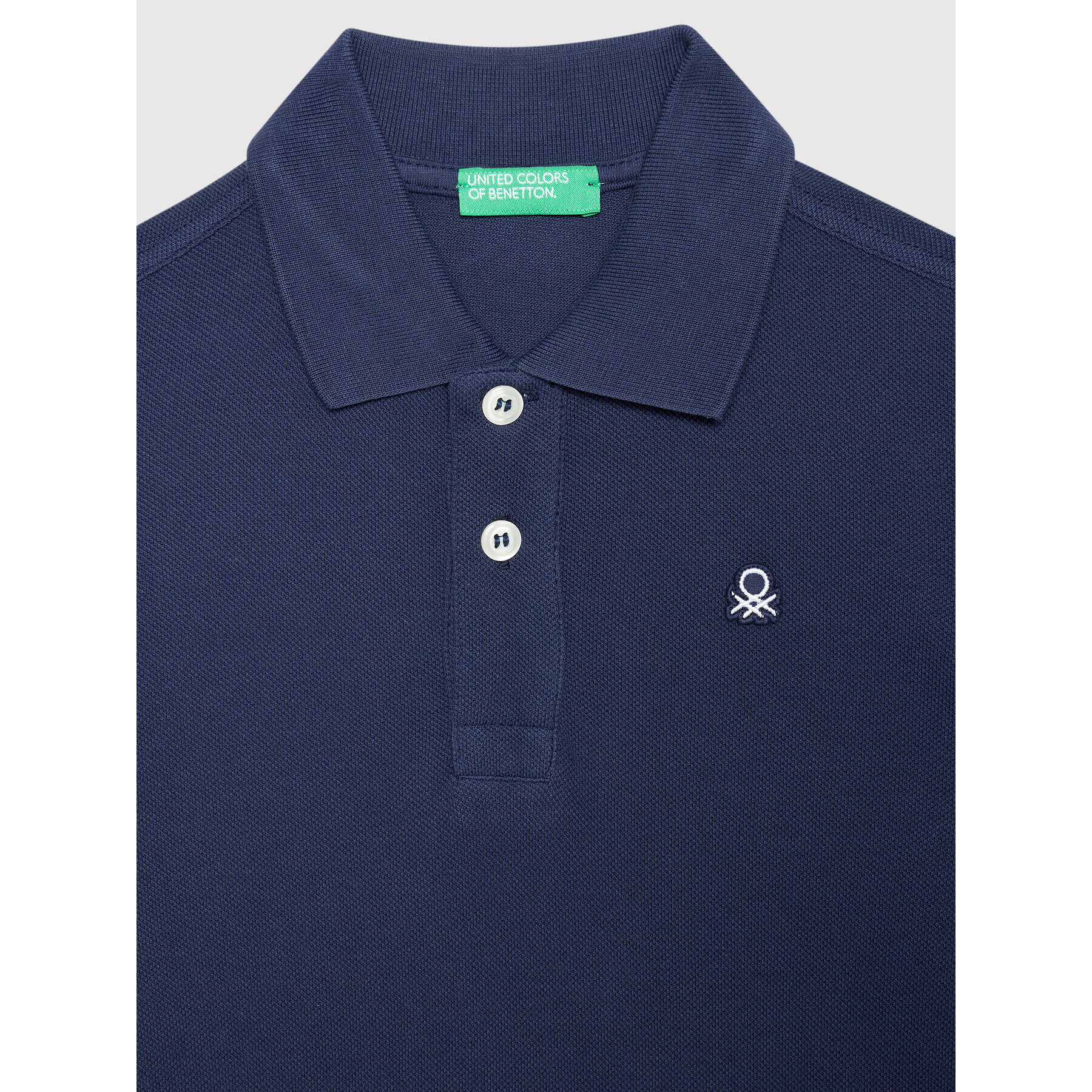 United Colors Of Benetton Tricou polo 3089C3091 Bleumarin Regular Fit - Pled.ro