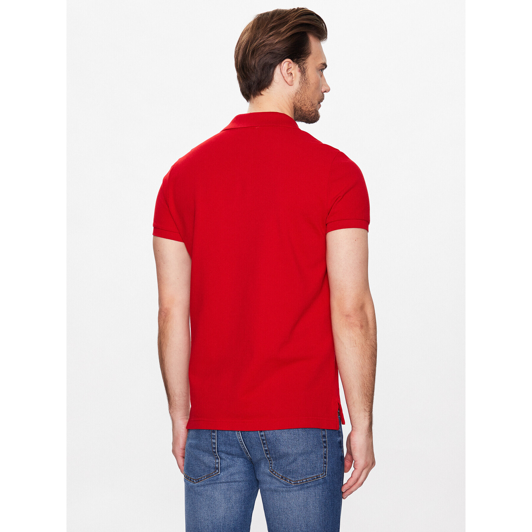 United Colors Of Benetton Tricou polo 3089J3178 Roșu Regular Fit - Pled.ro