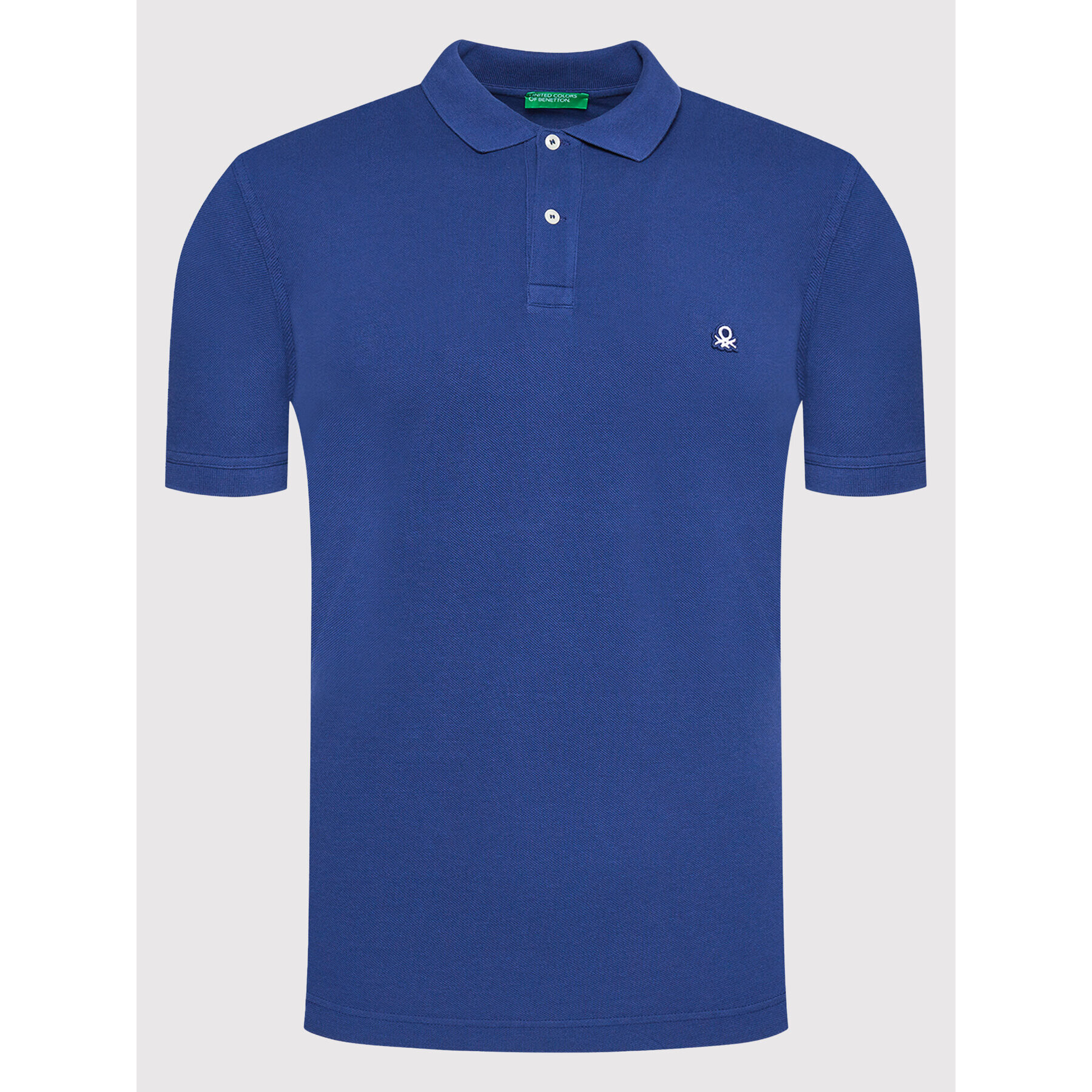 United Colors Of Benetton Tricou polo 3089J3179 Bleumarin Regular Fit - Pled.ro