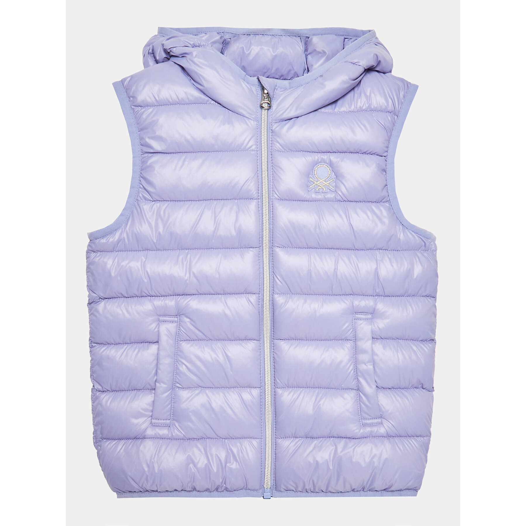 United Colors Of Benetton Vestă 21INCJ008 Violet Regular Fit - Pled.ro