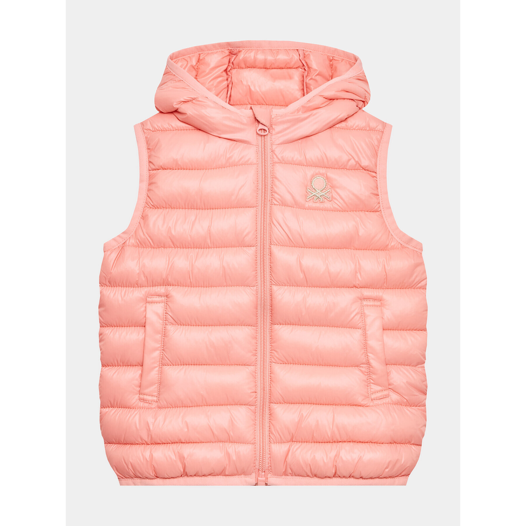 United Colors Of Benetton Vestă 21INGJ005 Roz Regular Fit - Pled.ro