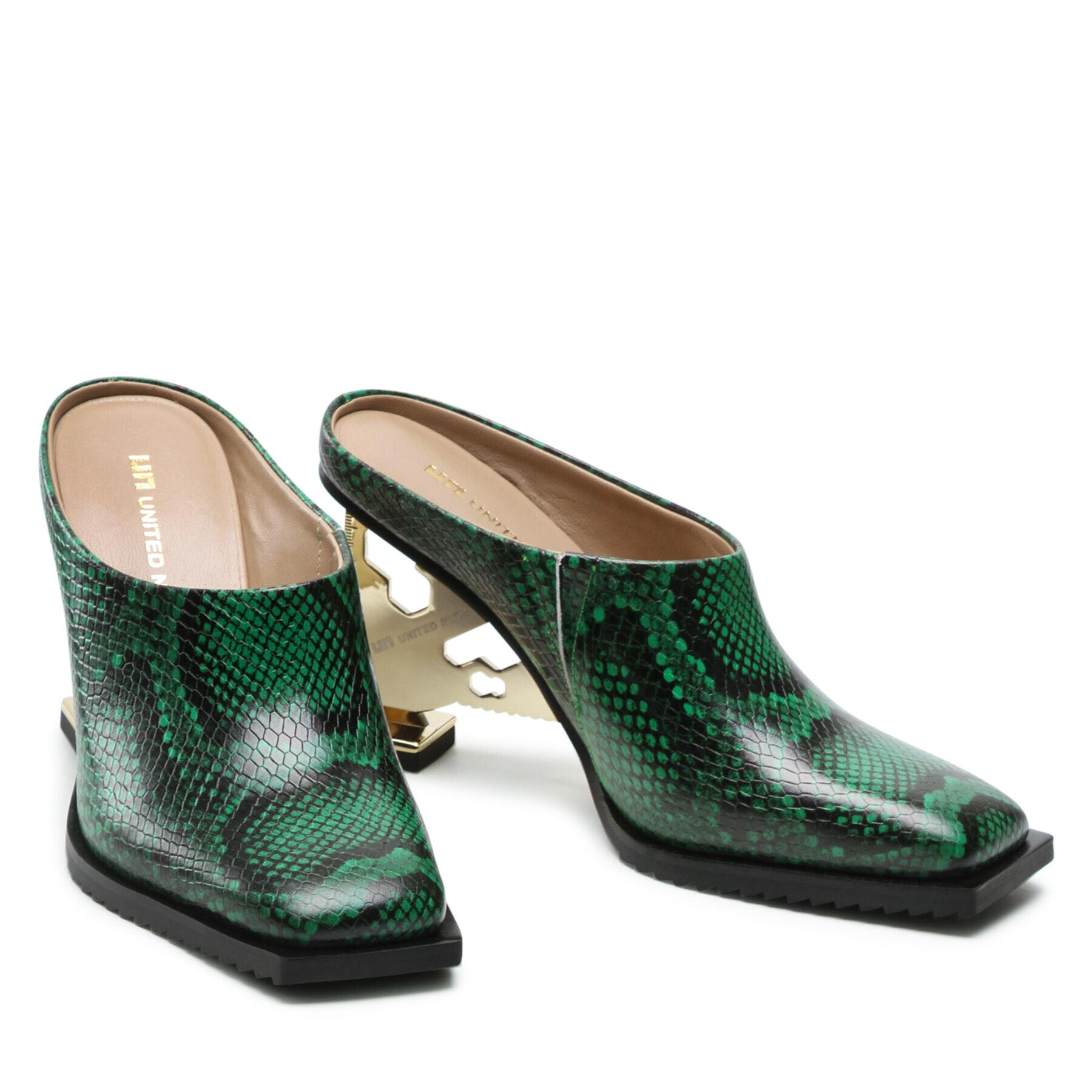 United Nude Șlapi Tool Mule 10620684156 Verde - Pled.ro