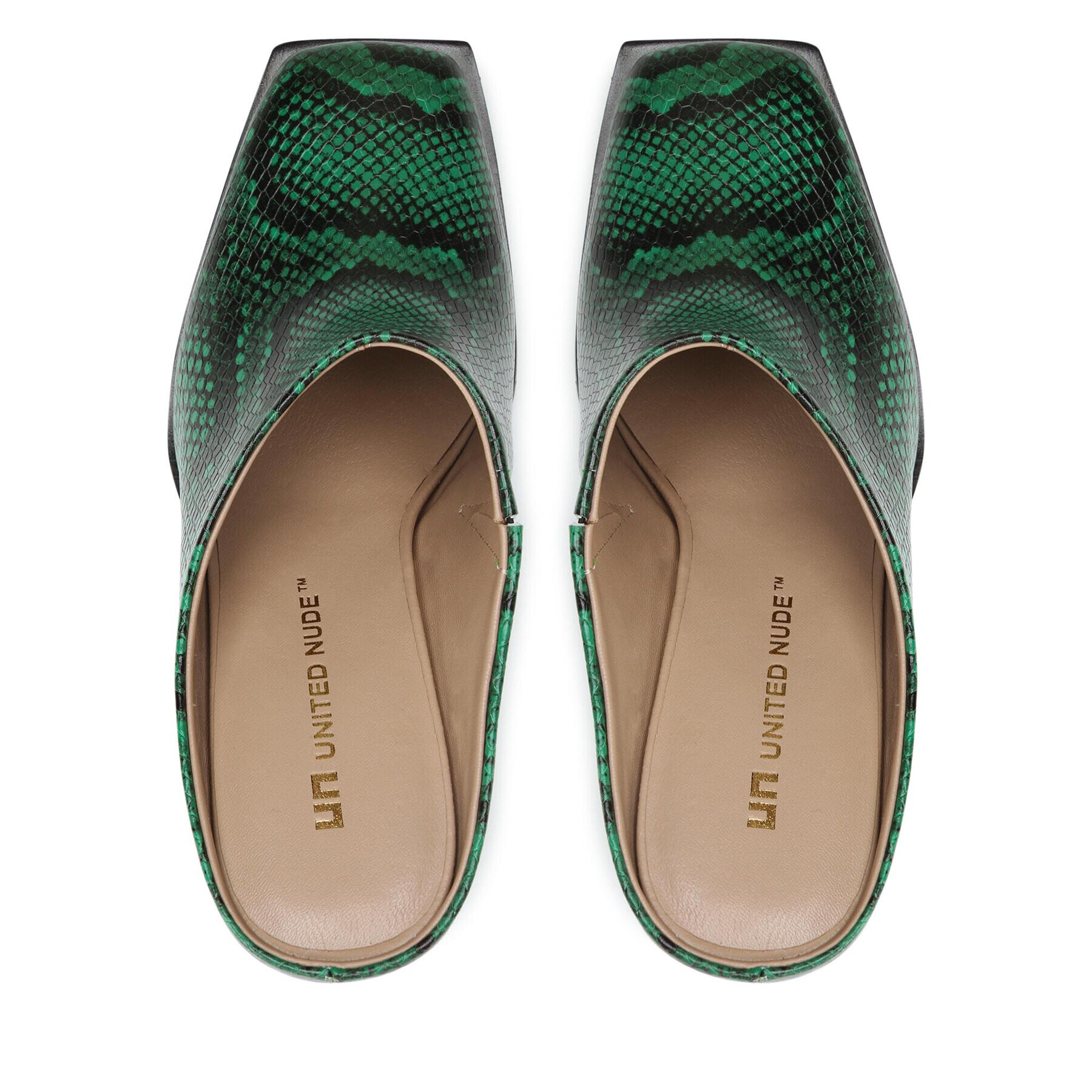 United Nude Șlapi Tool Mule 10620684156 Verde - Pled.ro