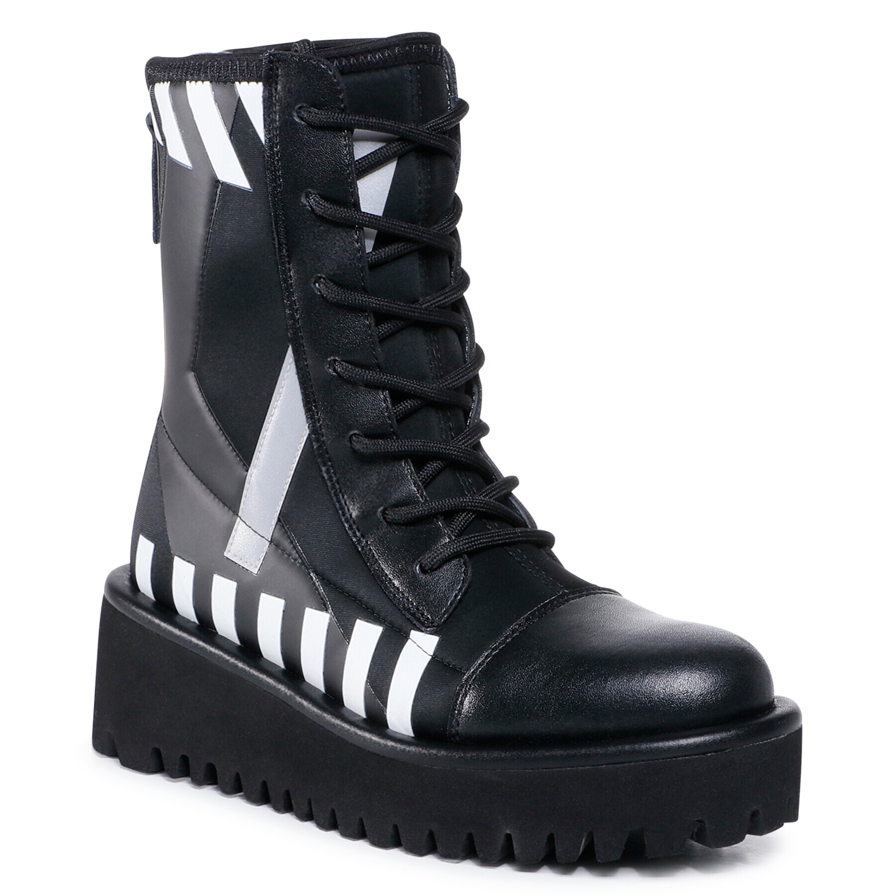 United Nude Botine Combat Calli 1057251090 Negru - Pled.ro