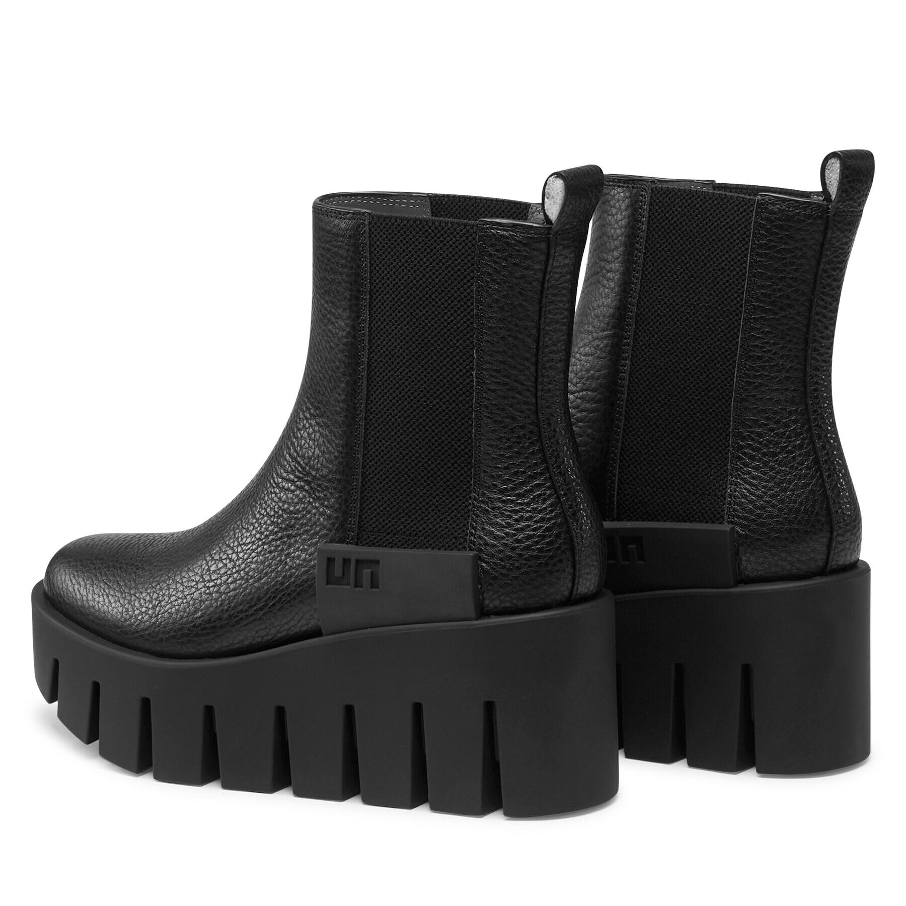 United Nude Botine Grip Chelsea Lo II 1078601165 Negru - Pled.ro