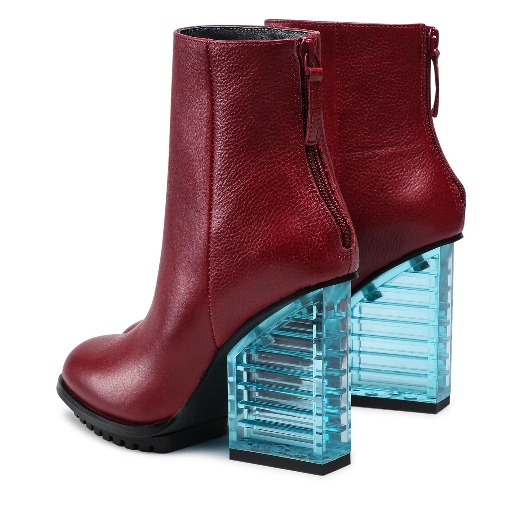 United Nude Botine Hi Rise Bootie Hi 10636701165 Roșu - Pled.ro