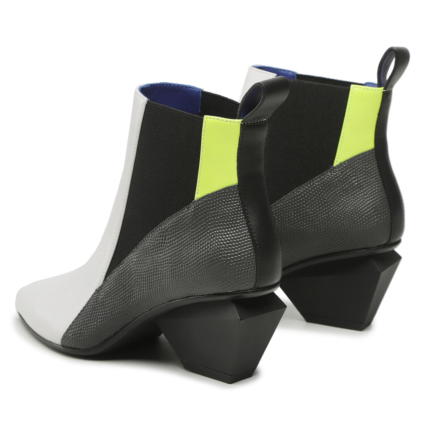 United Nude Botine Jacky K 10686743165 Alb - Pled.ro