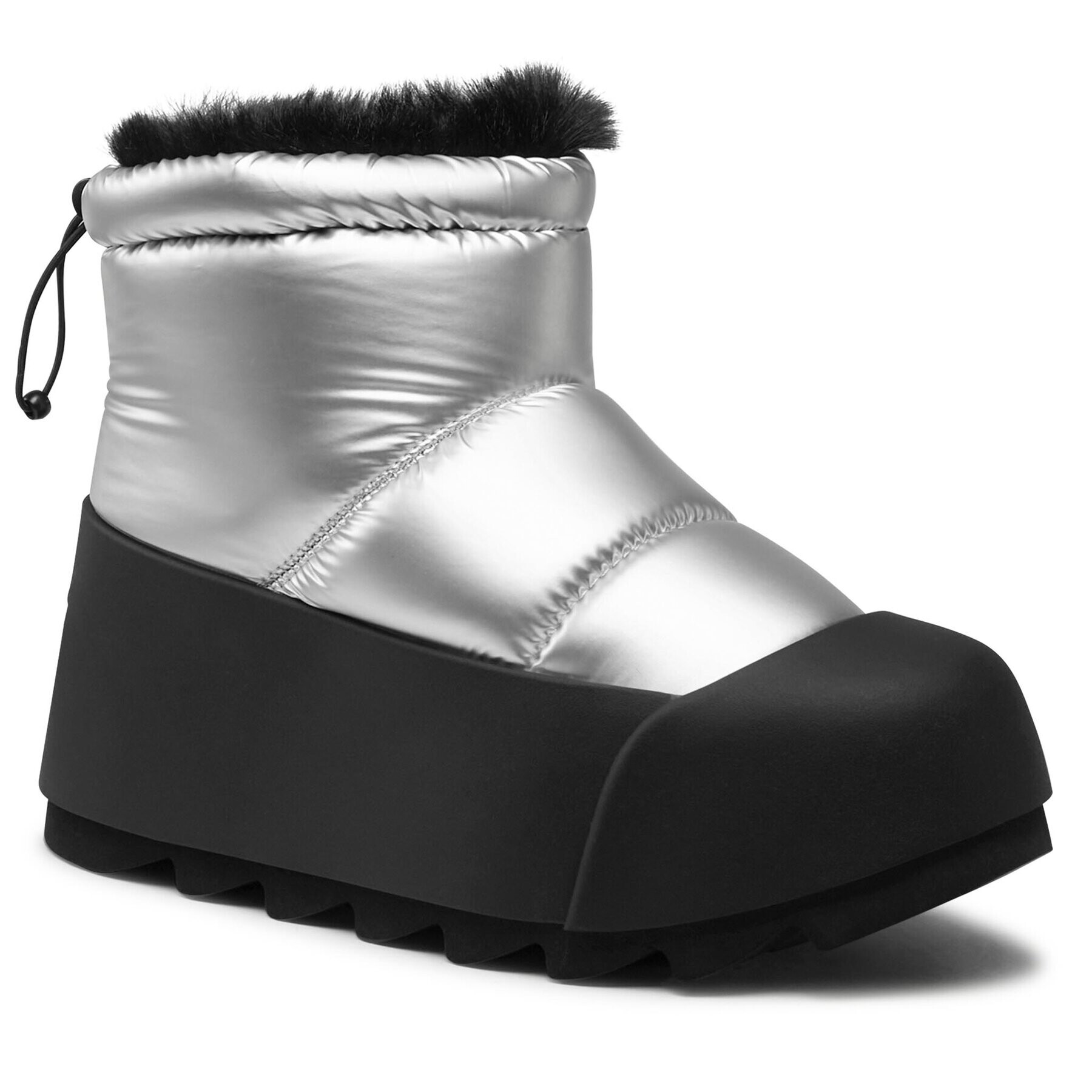 United Nude Botine Polar Bootie II 10778141125 Argintiu - Pled.ro