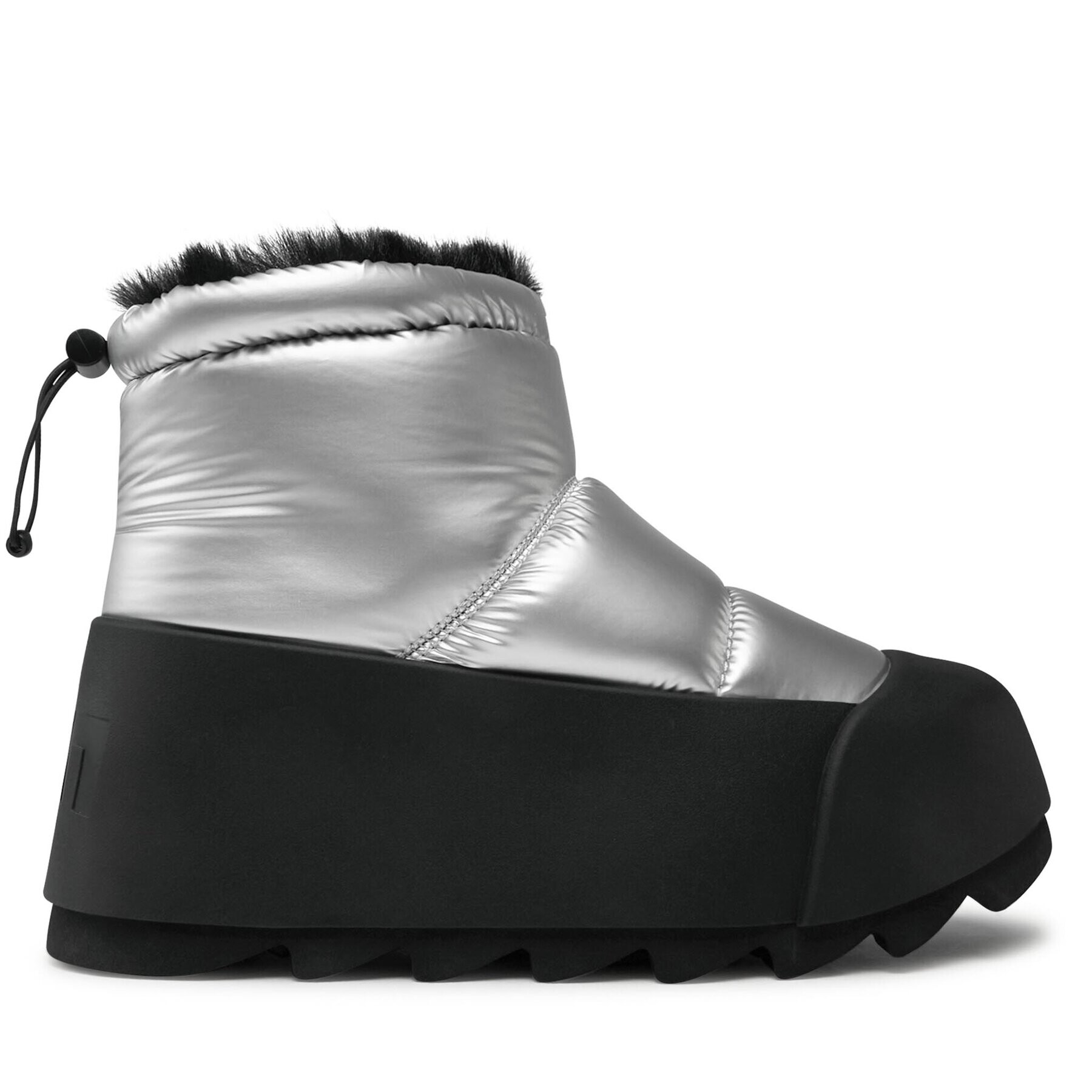 United Nude Botine Polar Bootie II 10778141125 Argintiu - Pled.ro