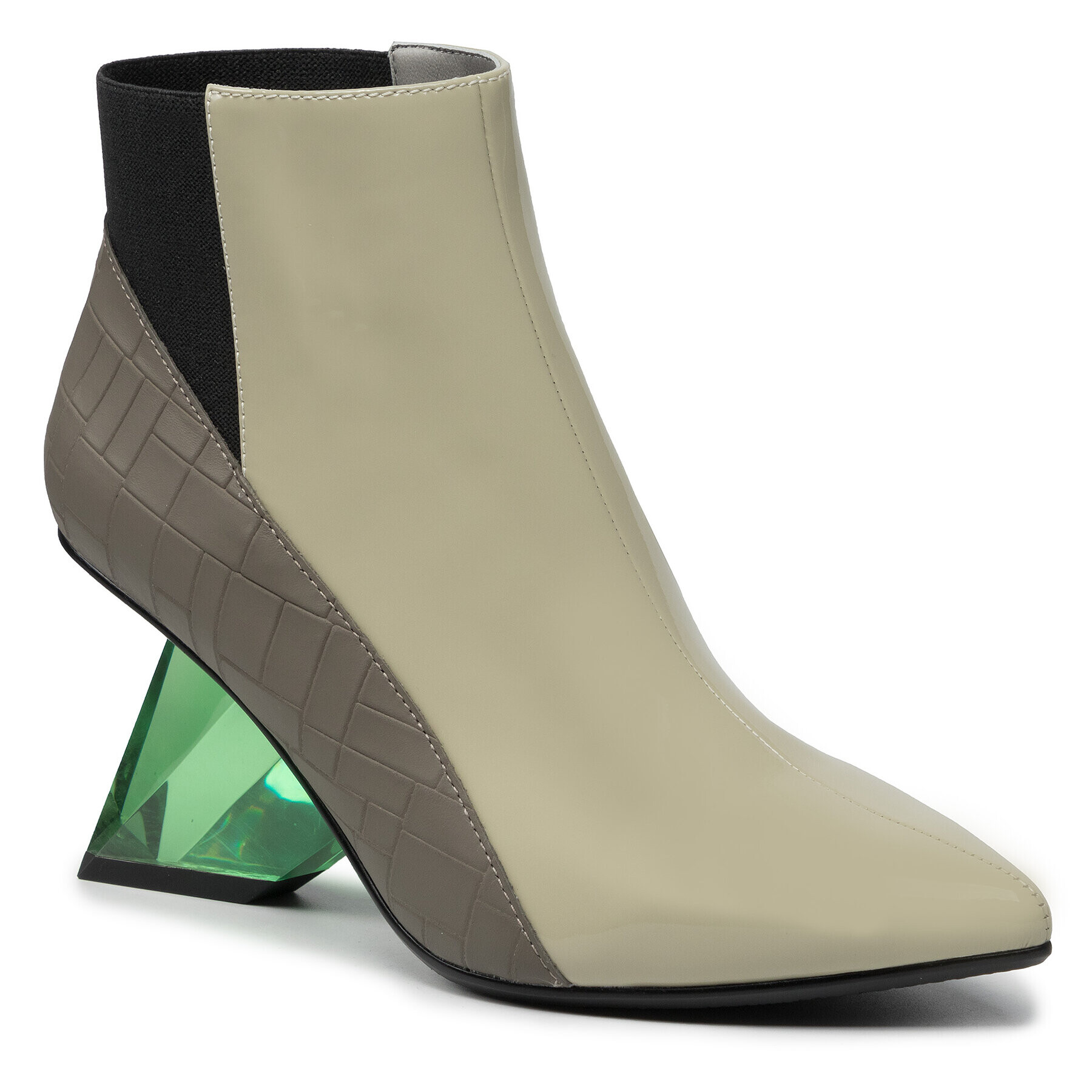 United Nude Botine Rockit Y 1064171503 Verde - Pled.ro