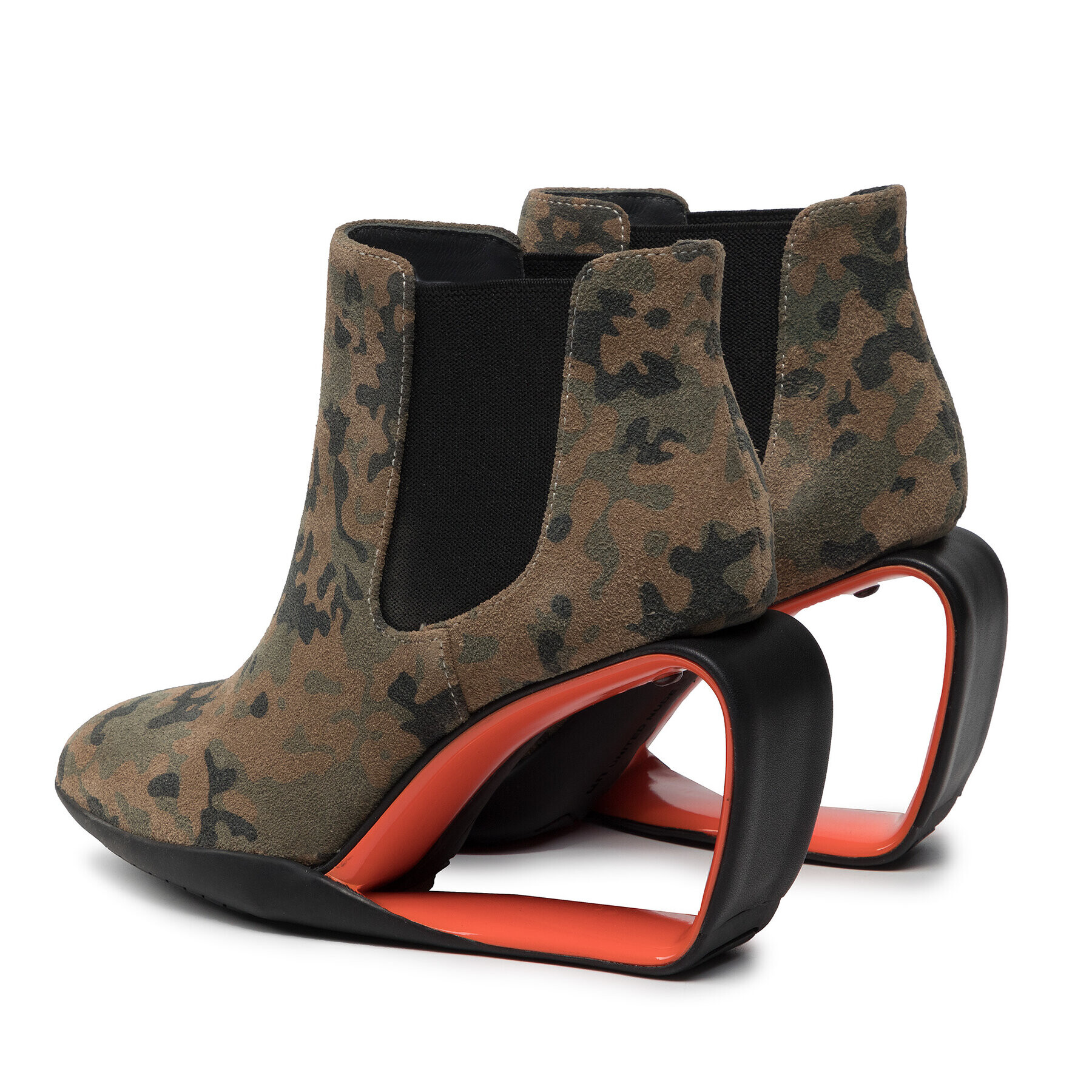 United Nude Botine Step Mobius Chelsea 1037865890 Verde - Pled.ro