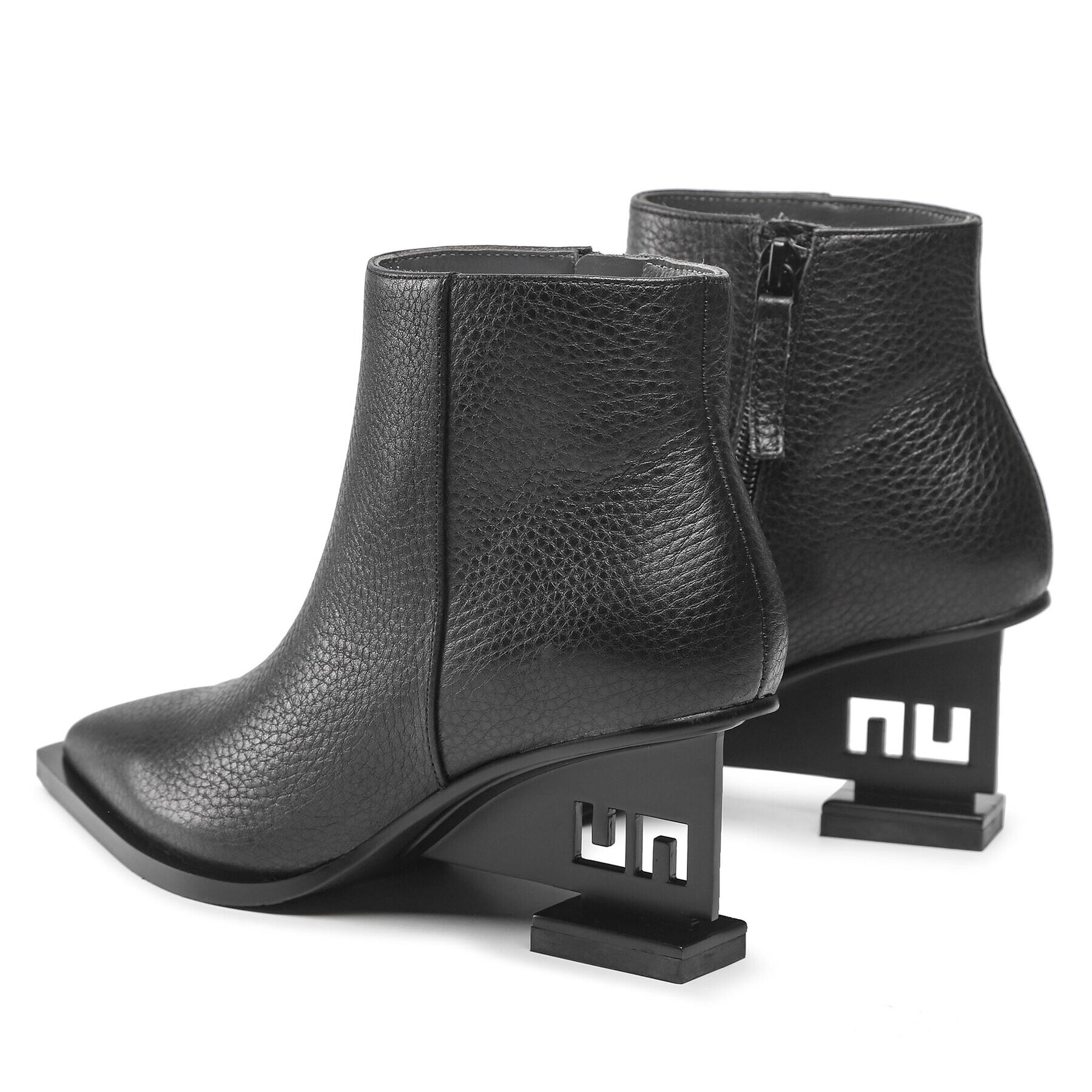 United Nude Botine Un Bootie Mid 1069101165 Negru - Pled.ro