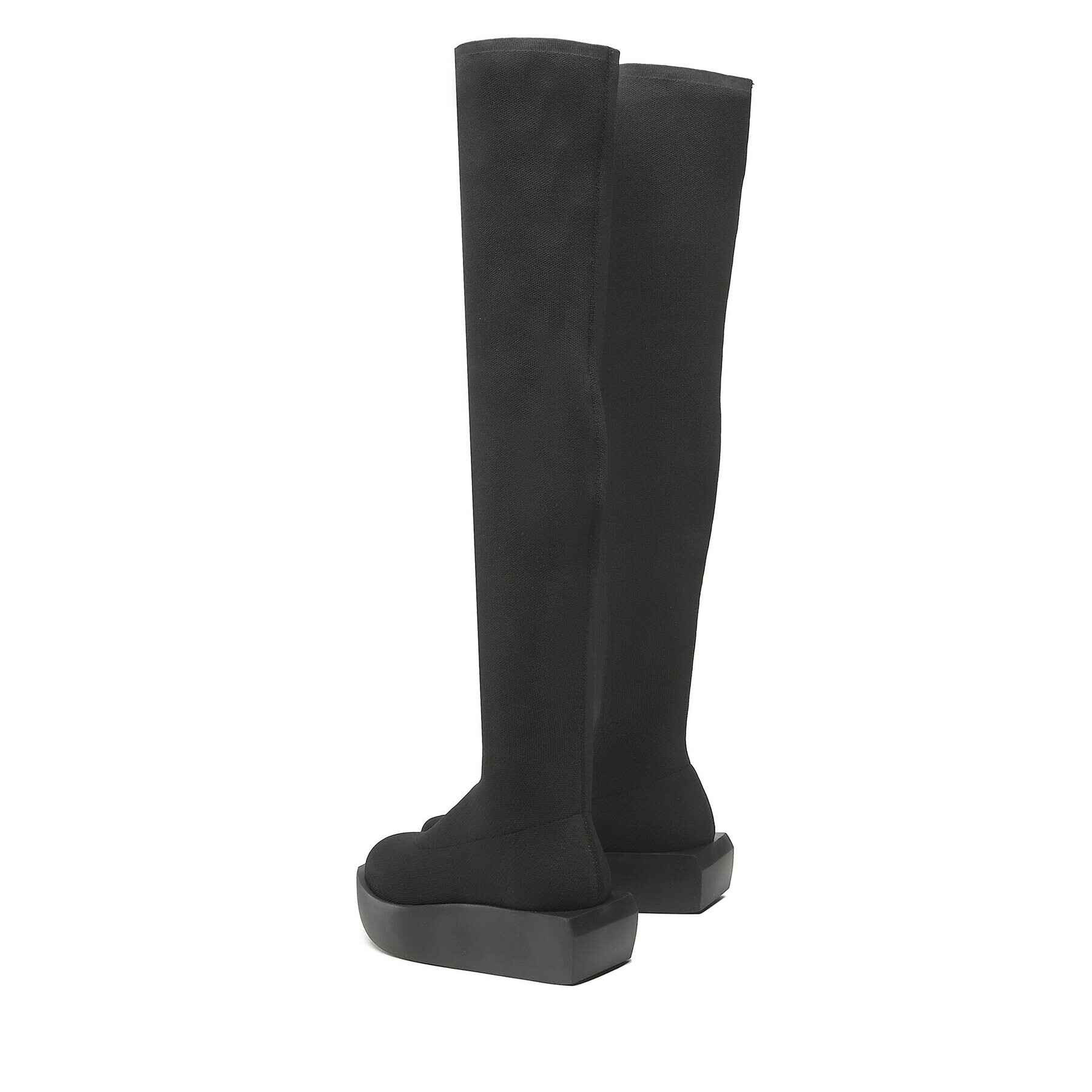 United Nude Cizme lungi muschetar Wa Long Boot Lo 1069001117 Negru - Pled.ro