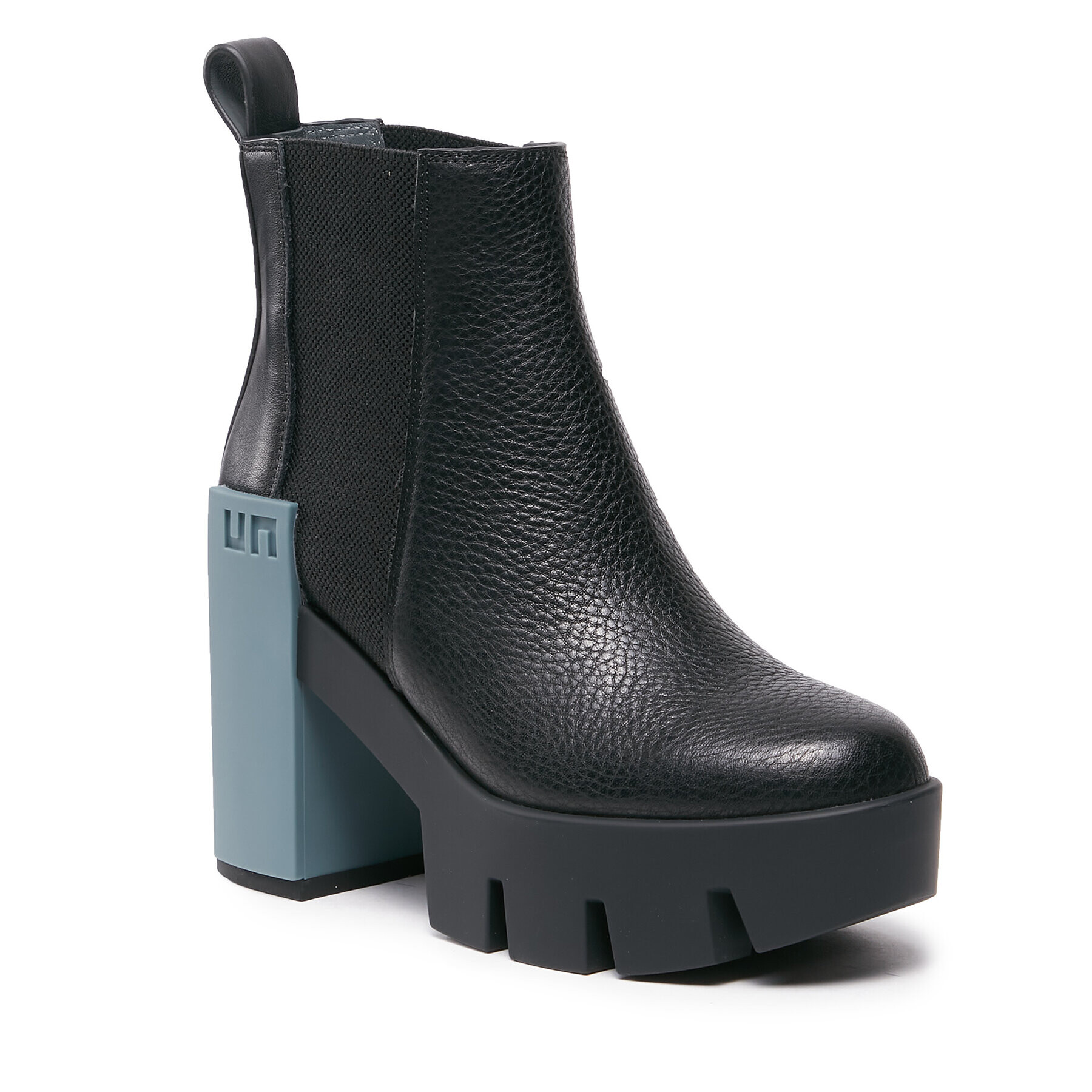 United Nude Botine Grip Chelsea Mid II 10763788165 Negru - Pled.ro