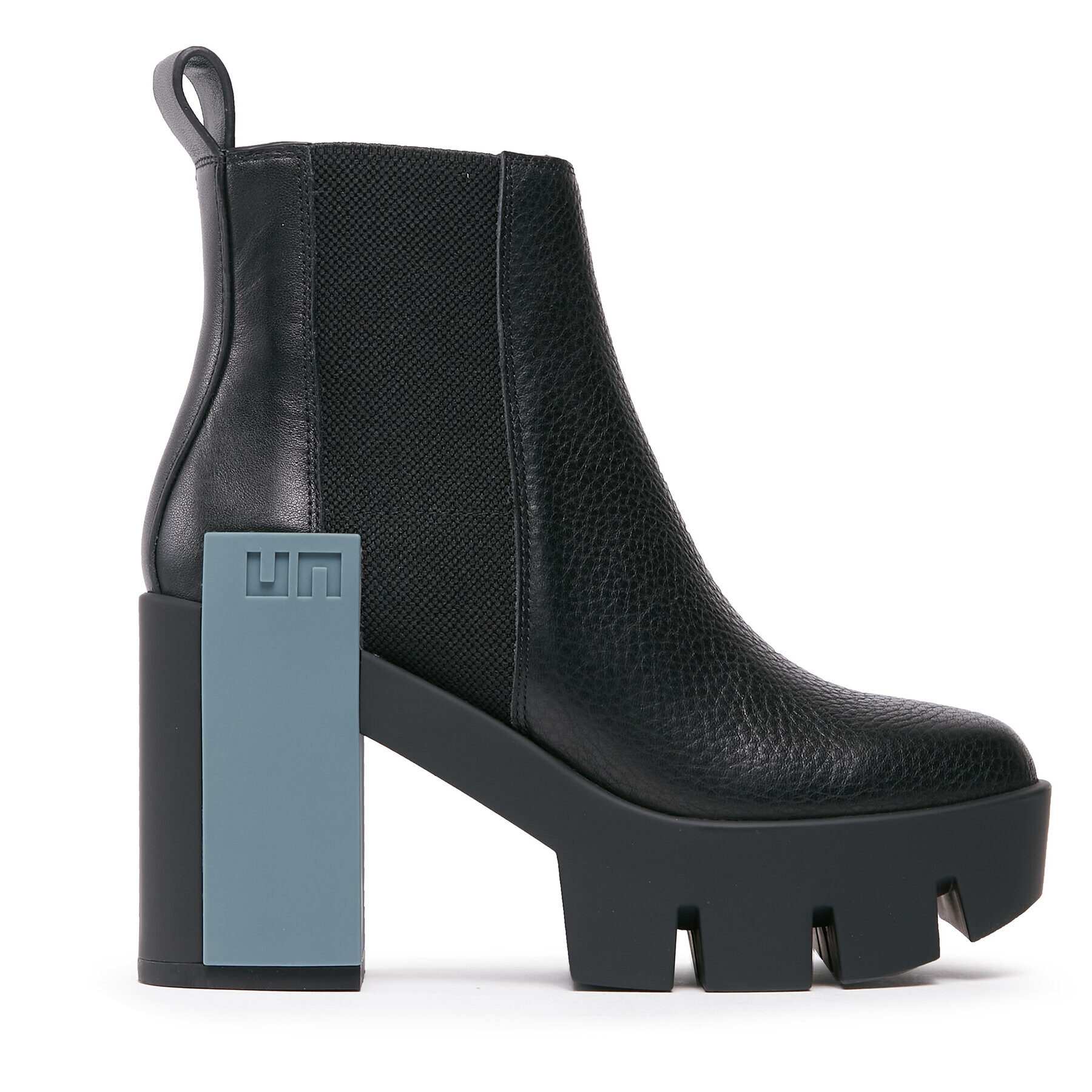 United Nude Botine Grip Chelsea Mid II 10763788165 Negru - Pled.ro