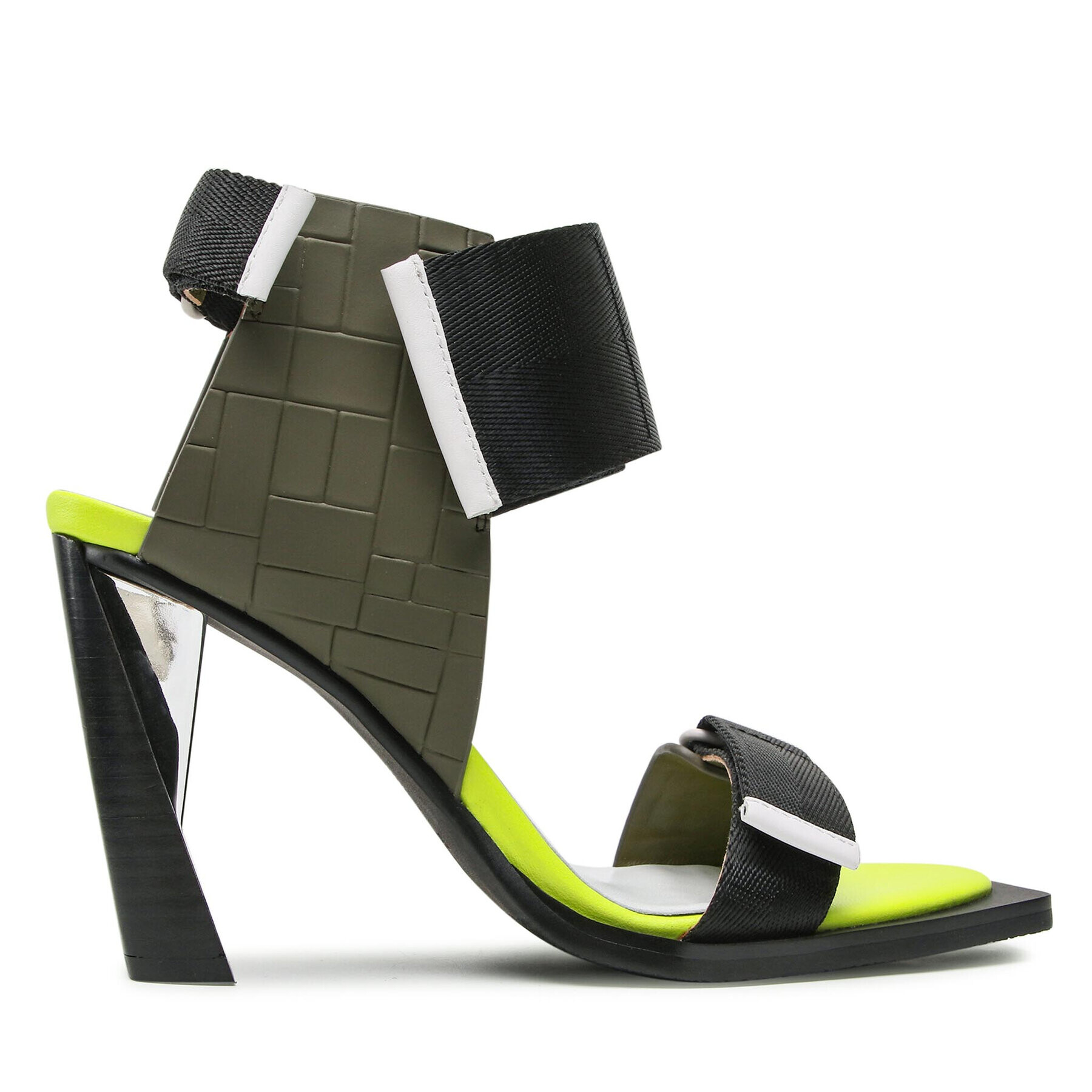 United Nude Sandale Run Sandal Hi 106709820 Verde - Pled.ro