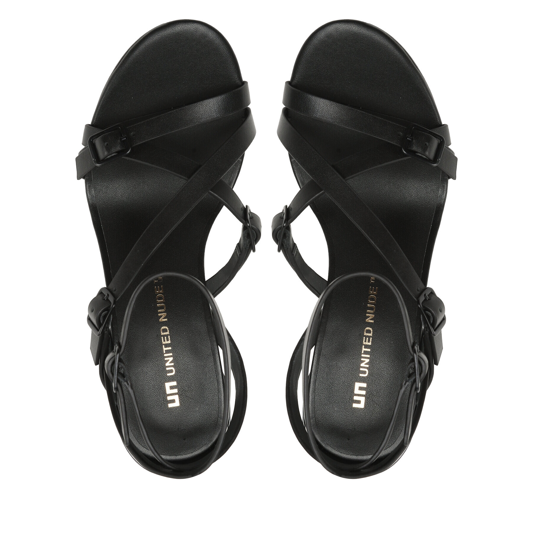 United Nude Sandale Sia Strappy Hi 107300116 Negru - Pled.ro