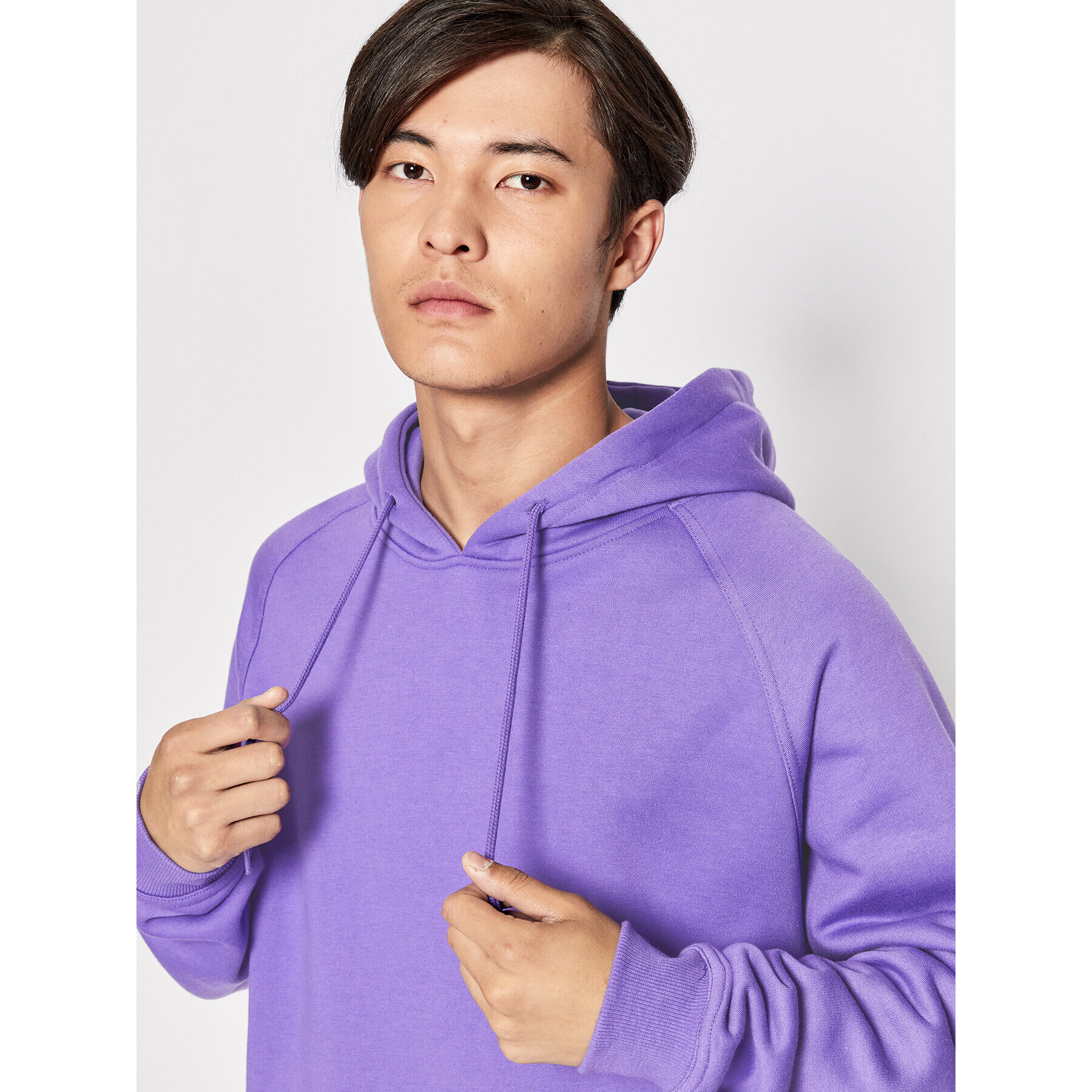 Urban Classics Bluză Blank TB014 Violet Regular Fit - Pled.ro