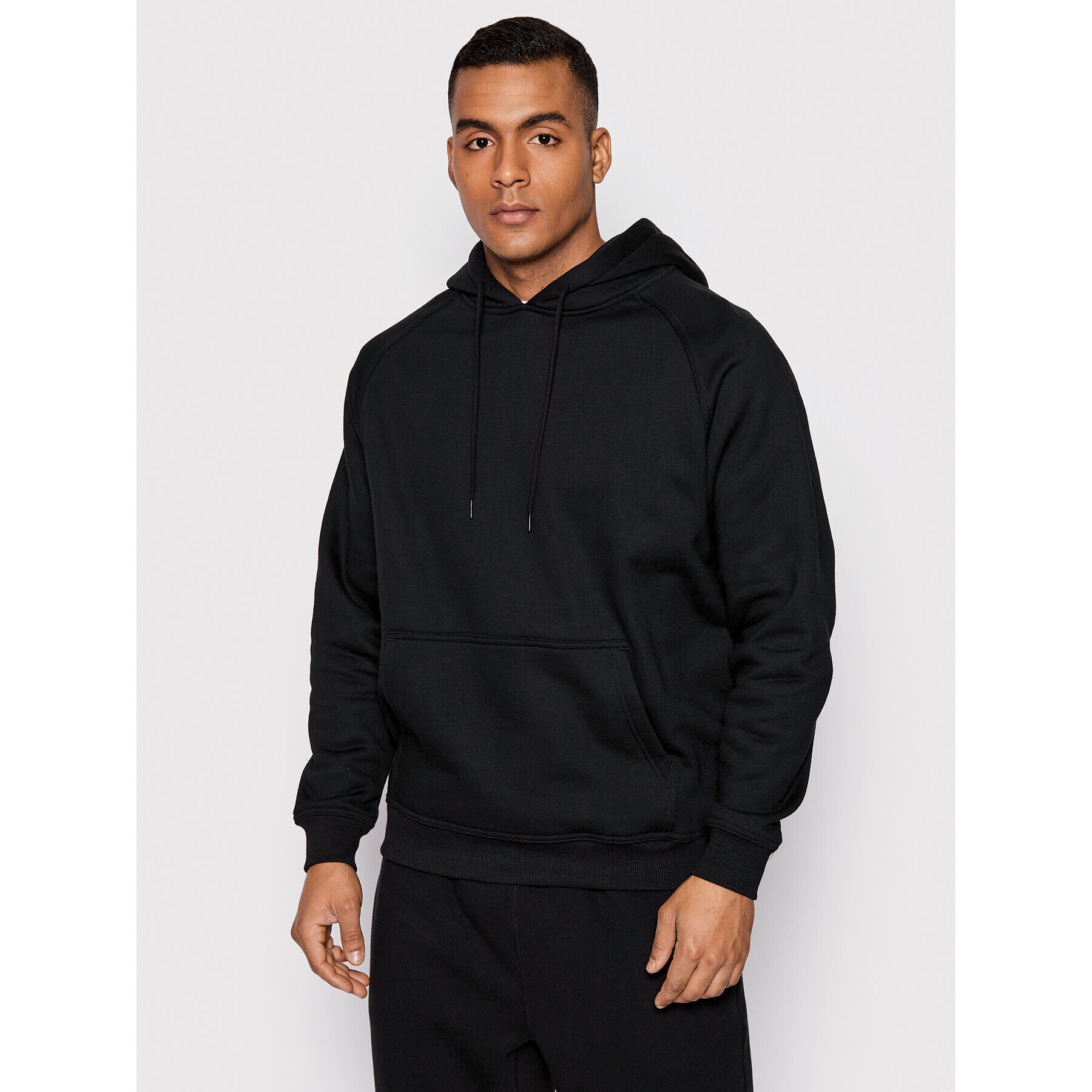 Urban Classics Bluză Blank TB014 Negru Relaxed Fit - Pled.ro