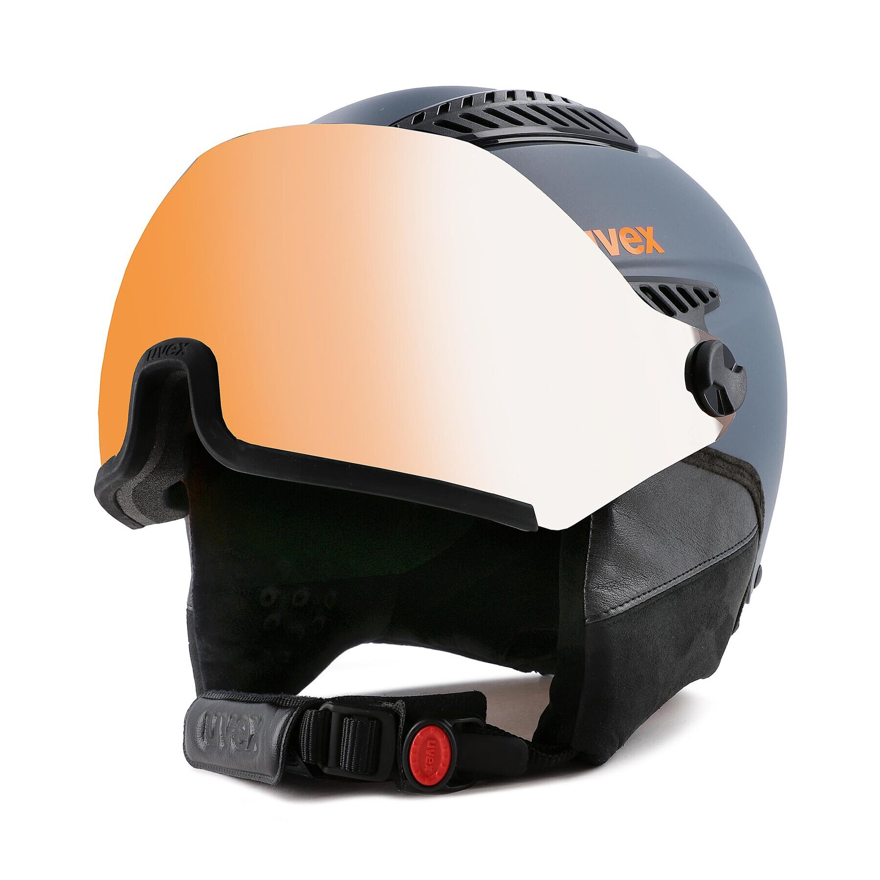 Uvex Cască schi Hlmt 600 Visor S5662363004 Gri - Pled.ro