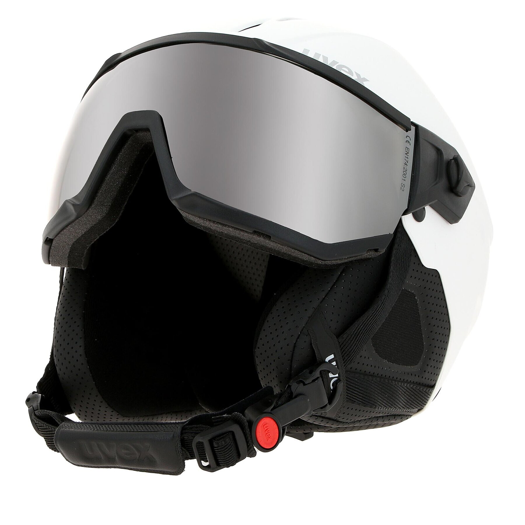 Uvex Cască schi Instinct visor 5662605003 Alb - Pled.ro