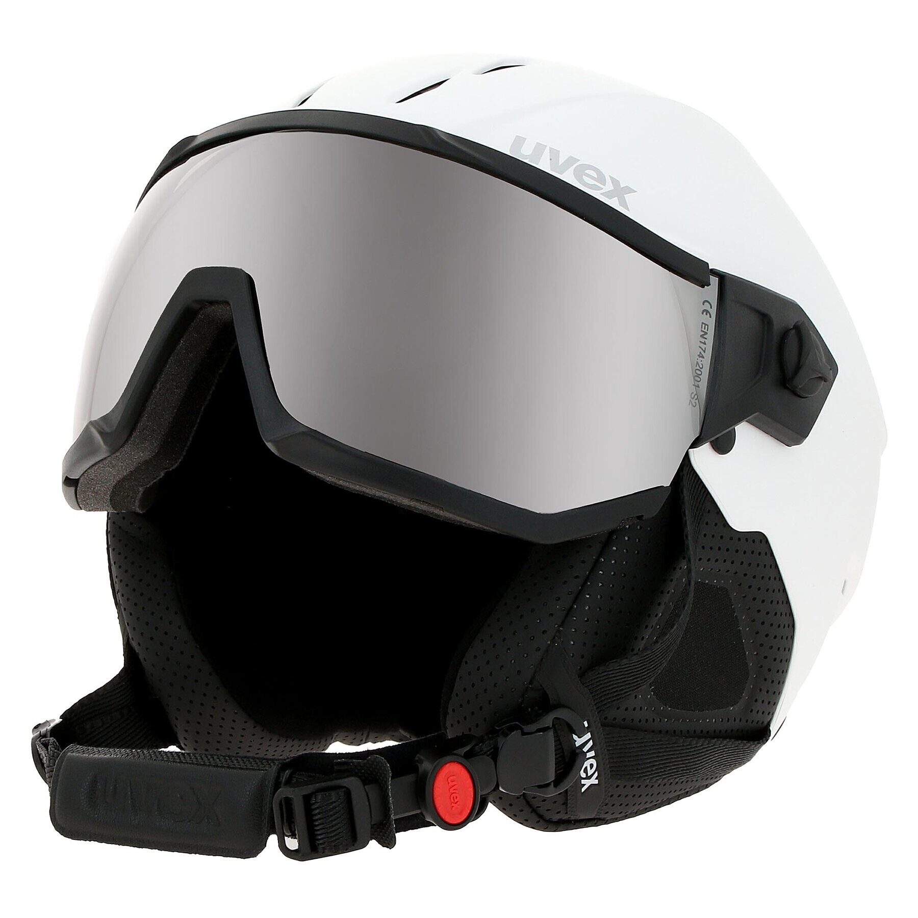 Uvex Cască schi Instinct visor 5662605005 Alb - Pled.ro