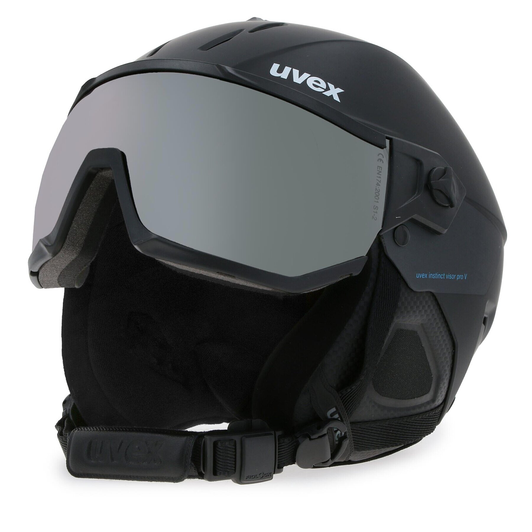 Uvex Cască schi Instinct visor pro V 5662614007 Negru - Pled.ro