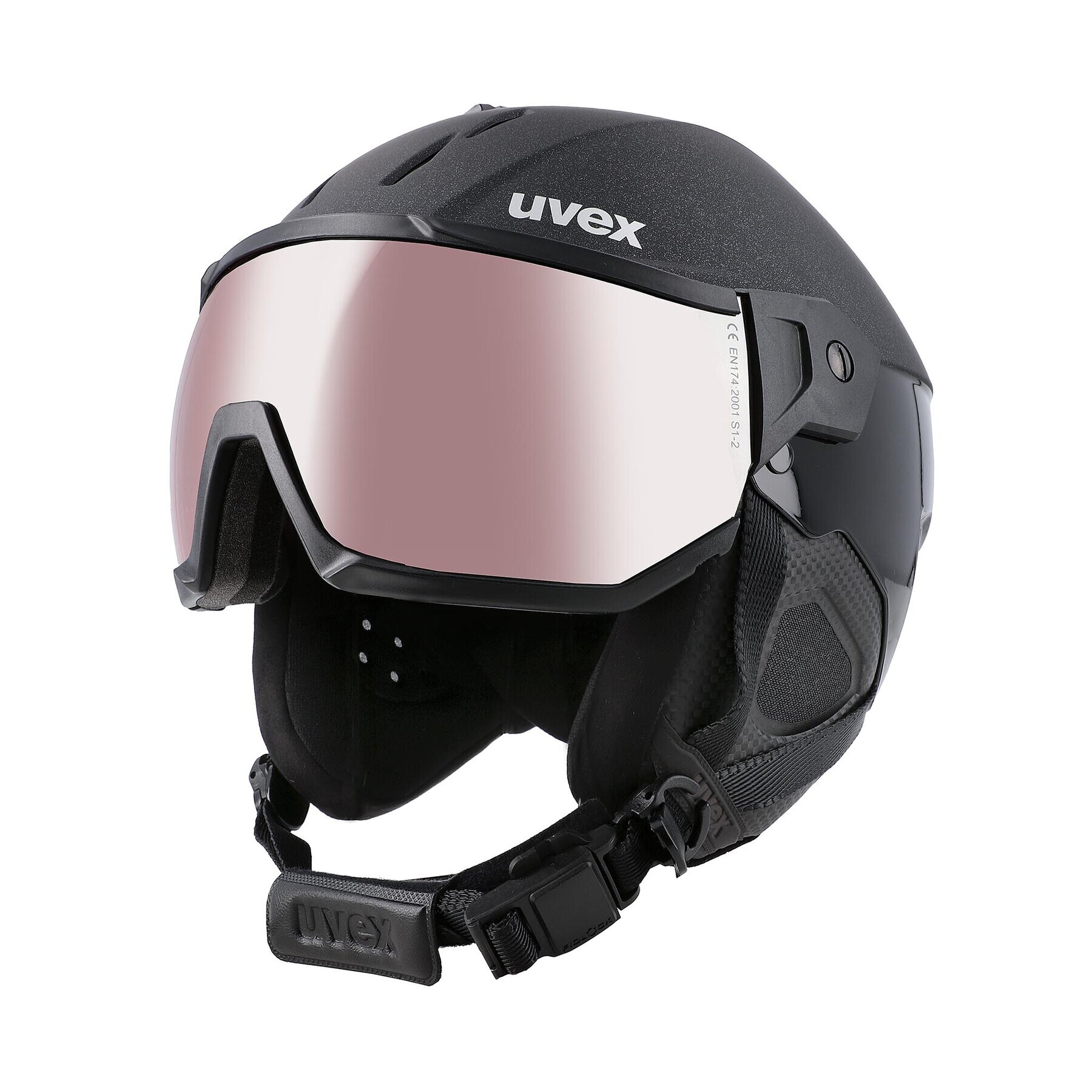 Uvex Cască schi Instinct Visor Pro V S5662612003 Negru - Pled.ro