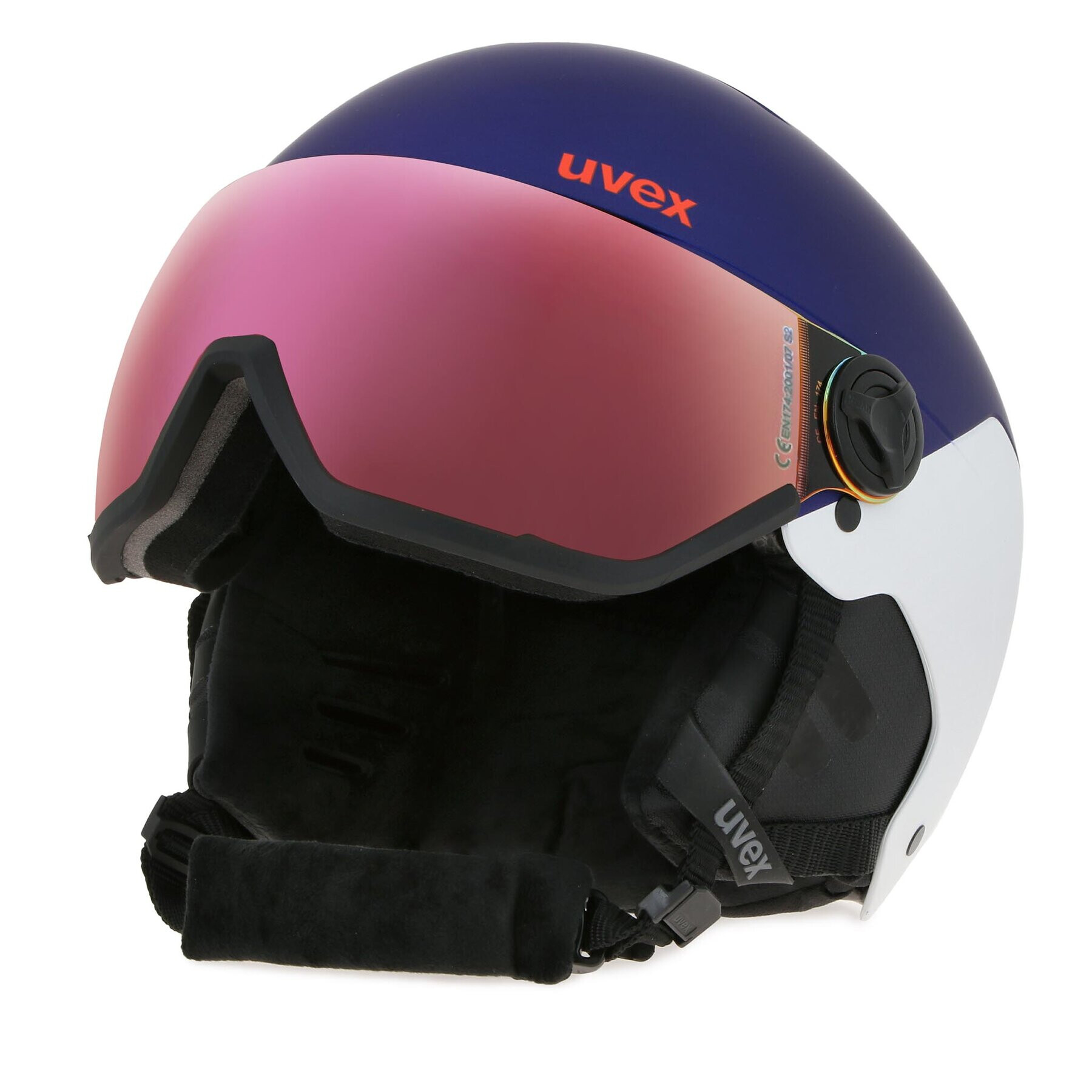 Uvex Cască schi Wanted visor 5662629007 Violet - Pled.ro