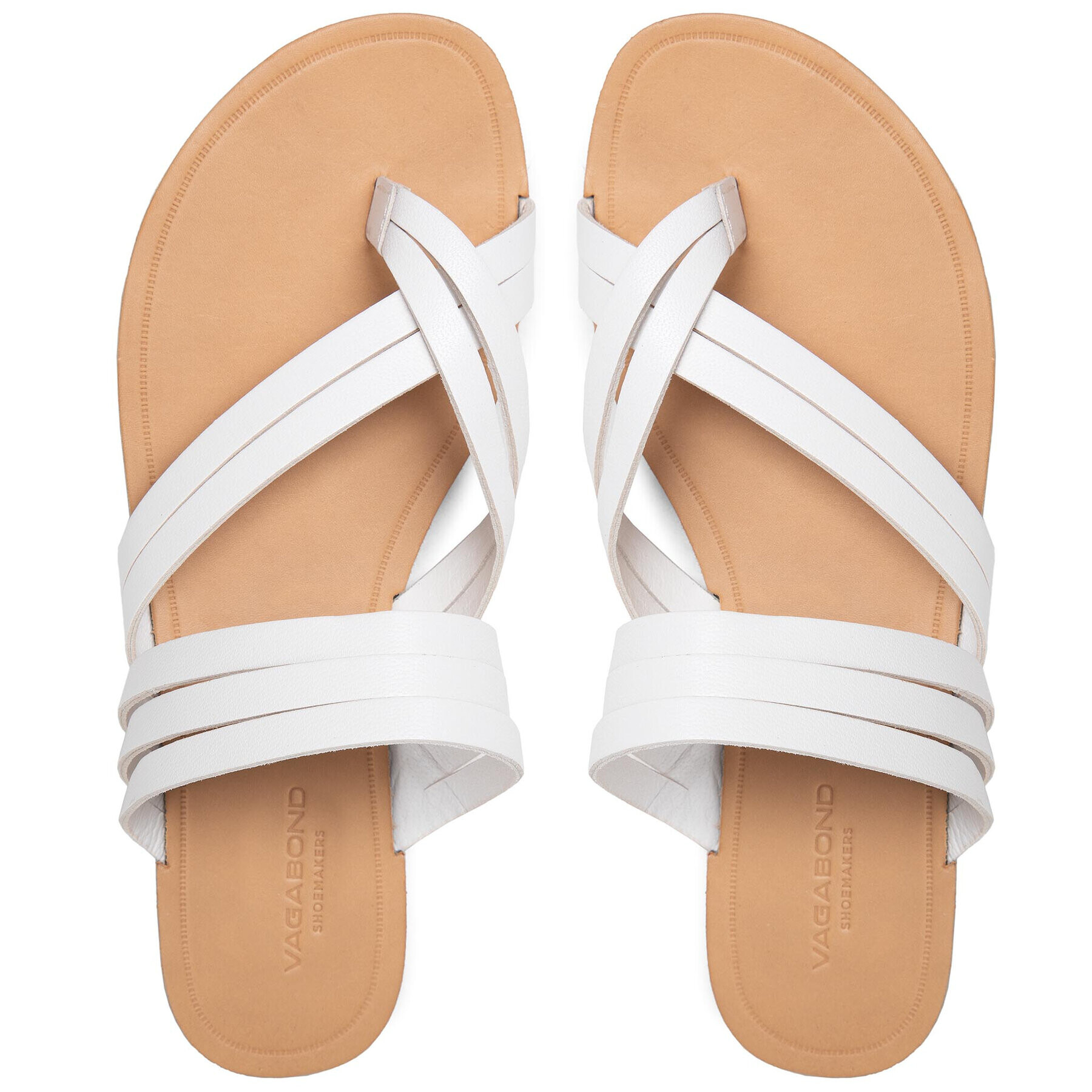 Vagabond Flip flop Tia 5131-001-01 Alb - Pled.ro