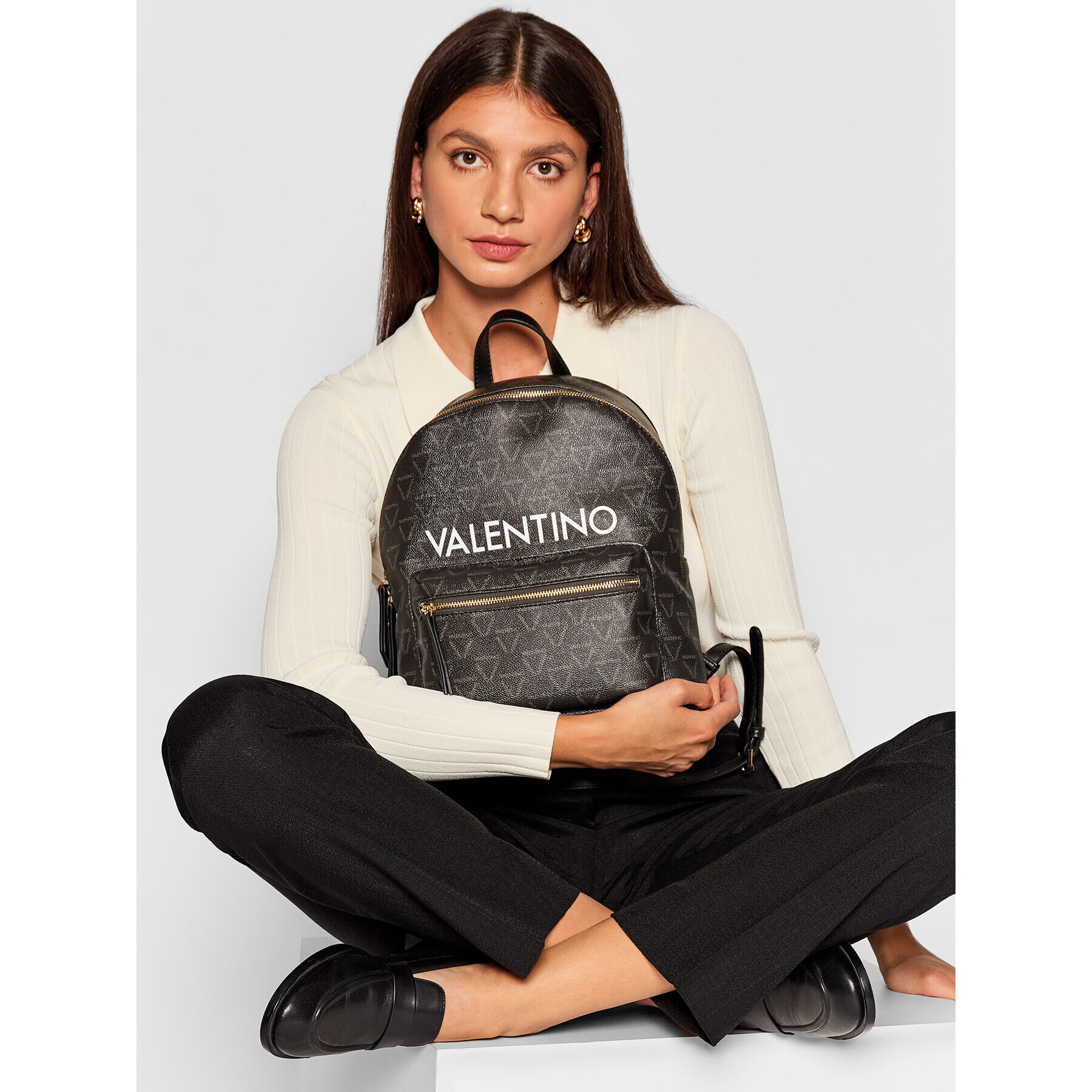 Valentino Rucsac Liuto VBS3KG16 Negru - Pled.ro