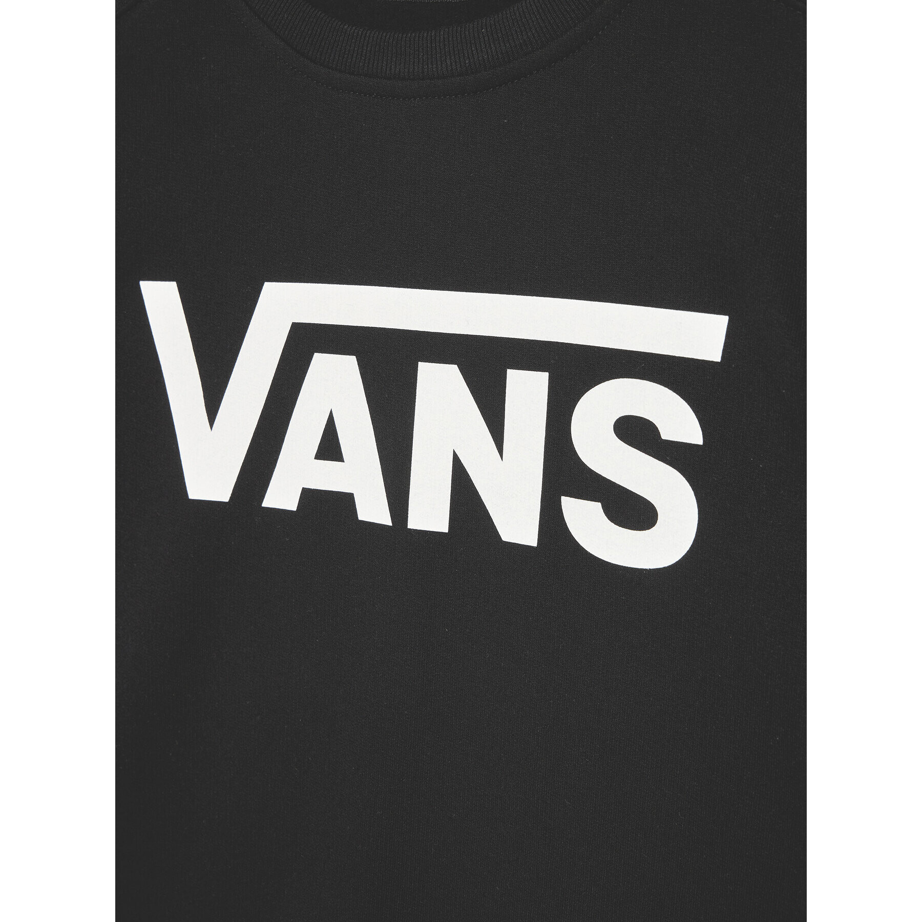 Vans Bluză Classic Crew VN0A36MZ Negru Regular Fit - Pled.ro