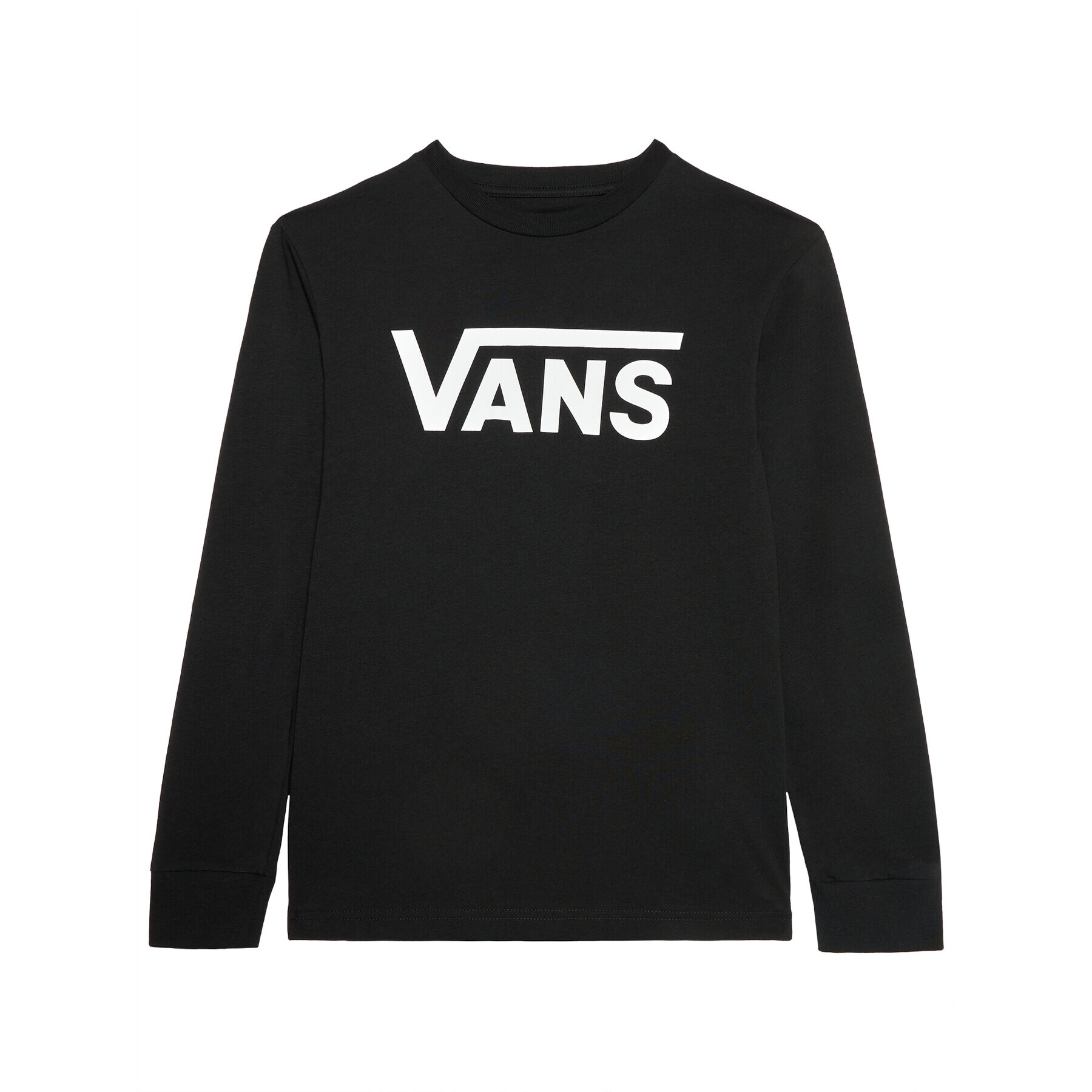 Vans Bluză Classic Ls VN000XOI Negru Classic Fit - Pled.ro