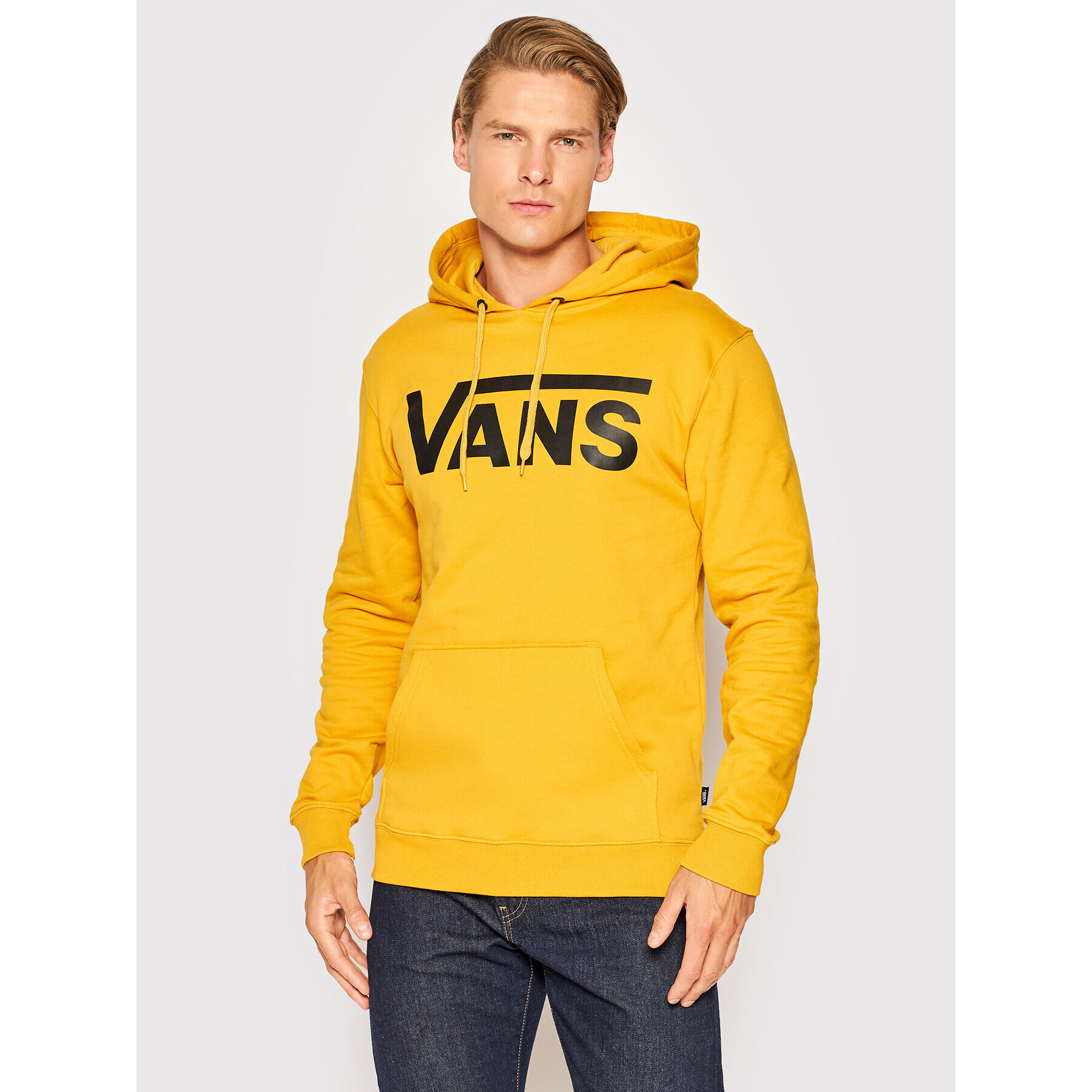 Vans Bluză Classic VN0A456B Galben Regular Fit - Pled.ro