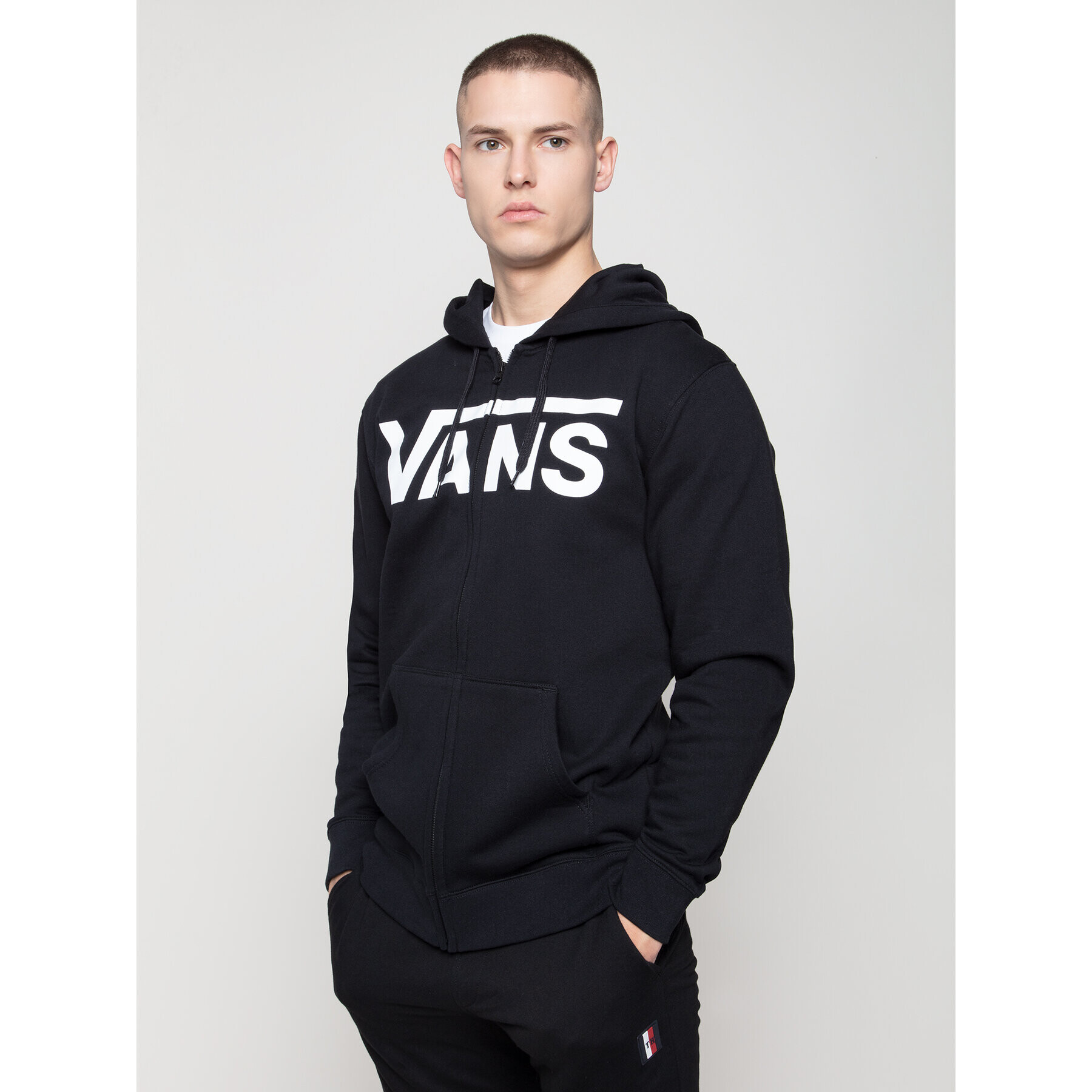 Vans Bluză Classic VN0A456CY281 Negru Regular Fit - Pled.ro