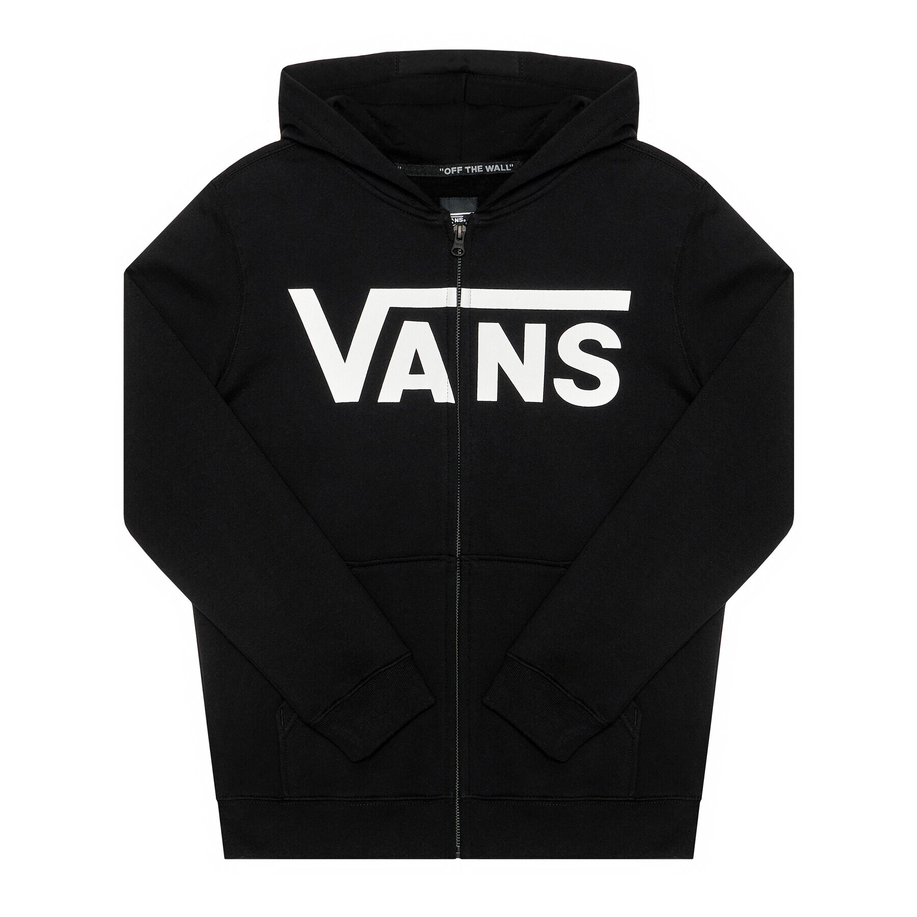 Vans Bluză Classic Zip Hd II VN0A45AE Negru Regular Fit - Pled.ro