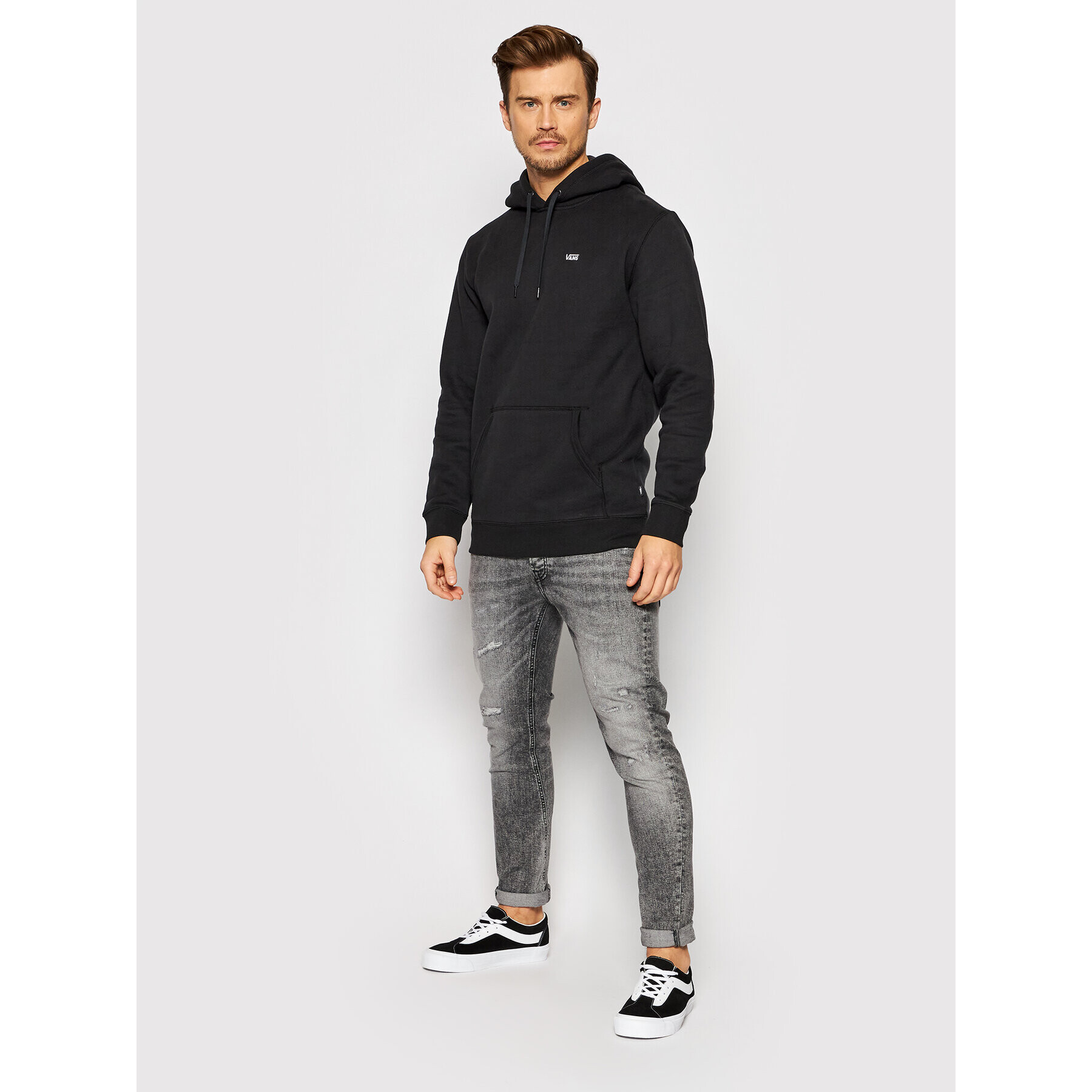 Vans Bluză Comfycush VN0A4OOO Negru Regular Fit - Pled.ro