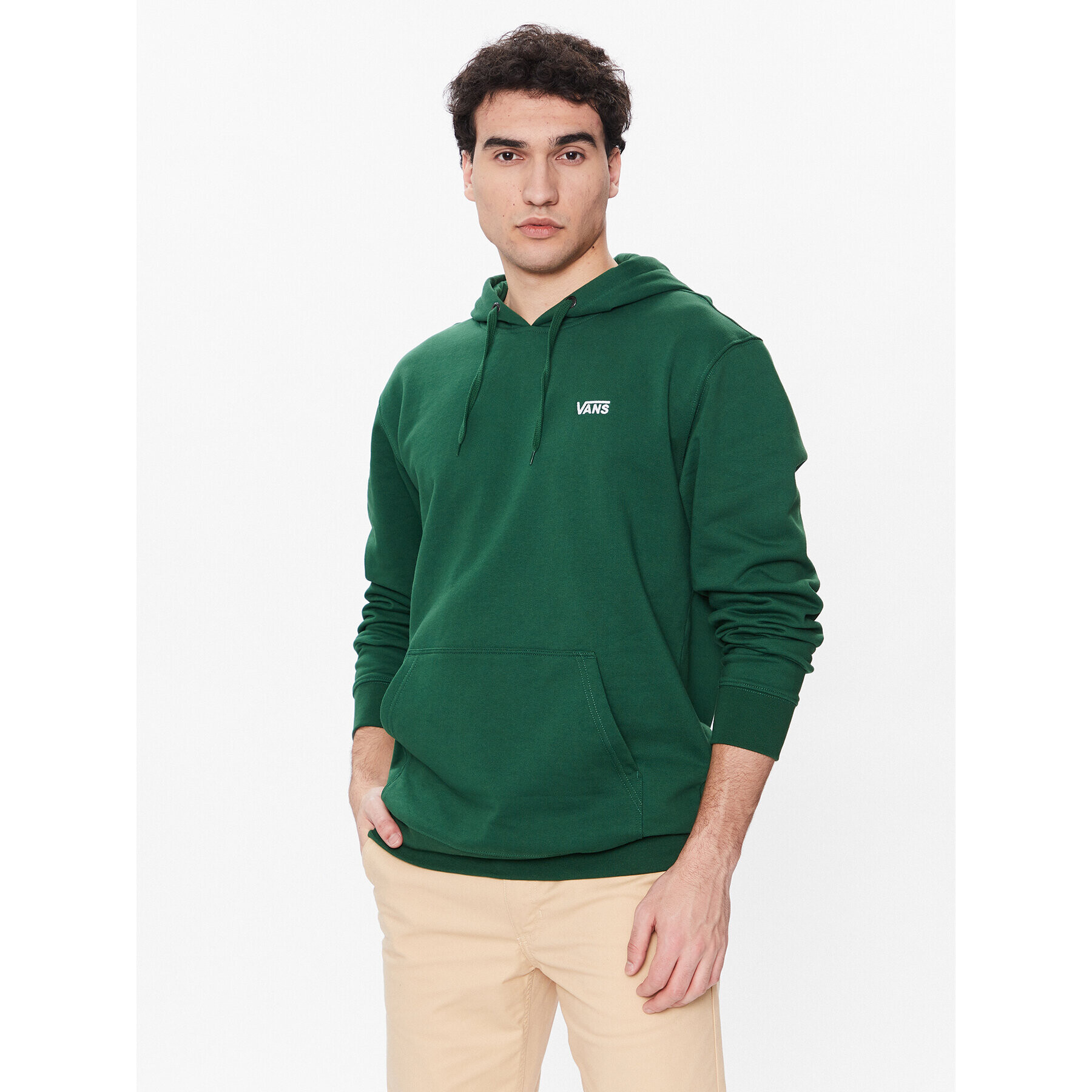 Vans Bluză Core Basic Po VN0A7YDV Verde Regular Fit - Pled.ro