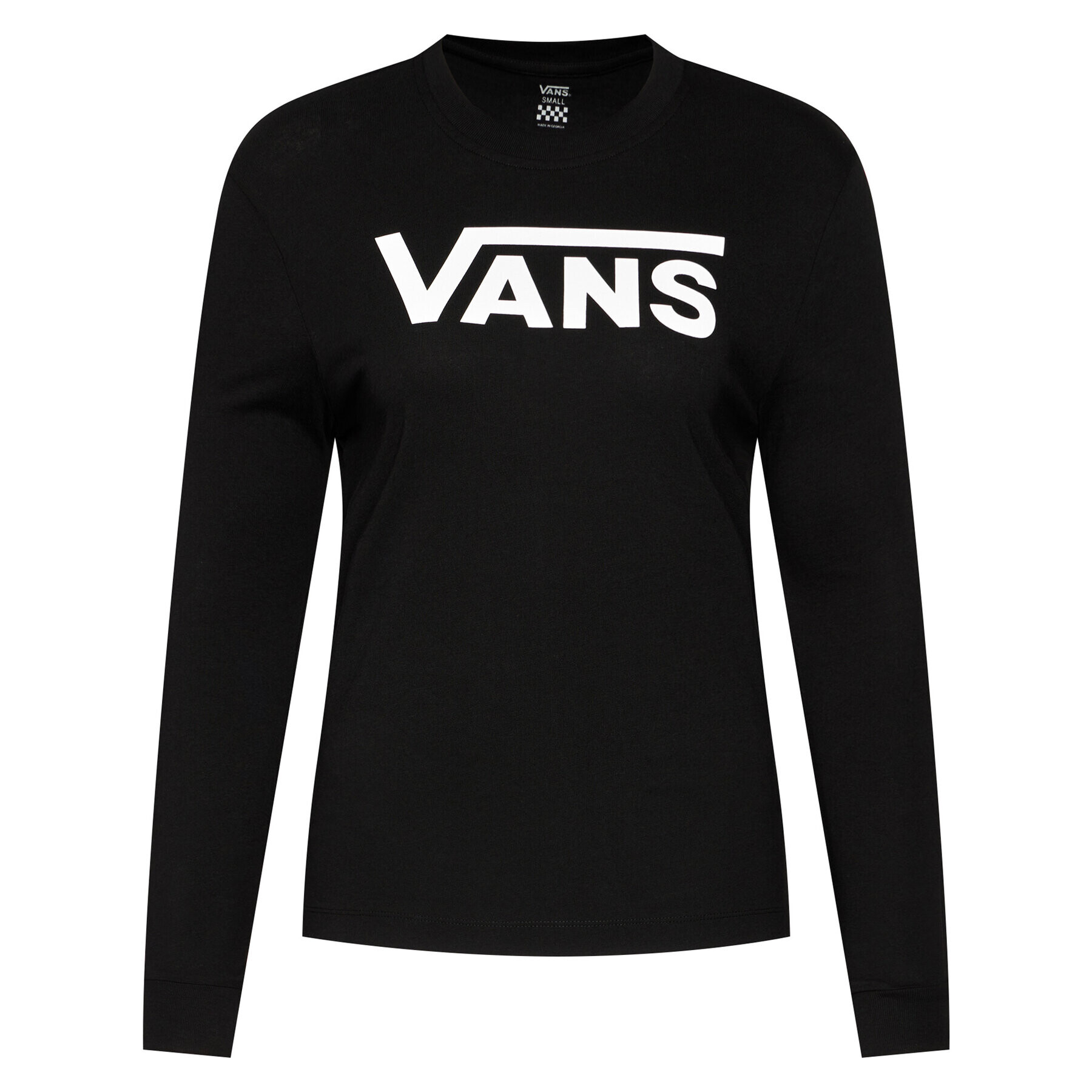 Vans Bluză Flying V Classic VN0A47WN Negru Regular Fit - Pled.ro