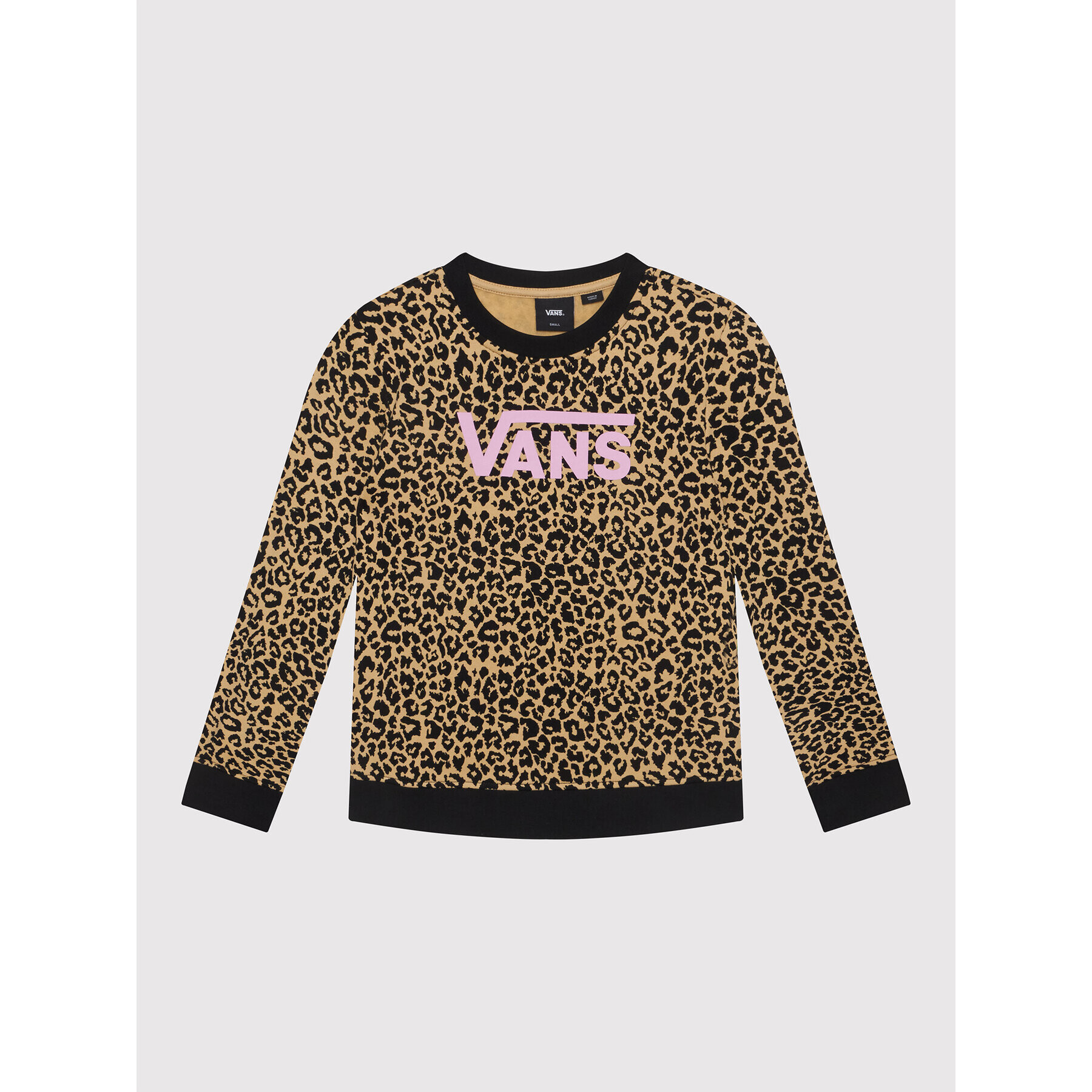 Vans Bluză Leopard Sport Crew VN0A7RRL Maro Regular Fit - Pled.ro