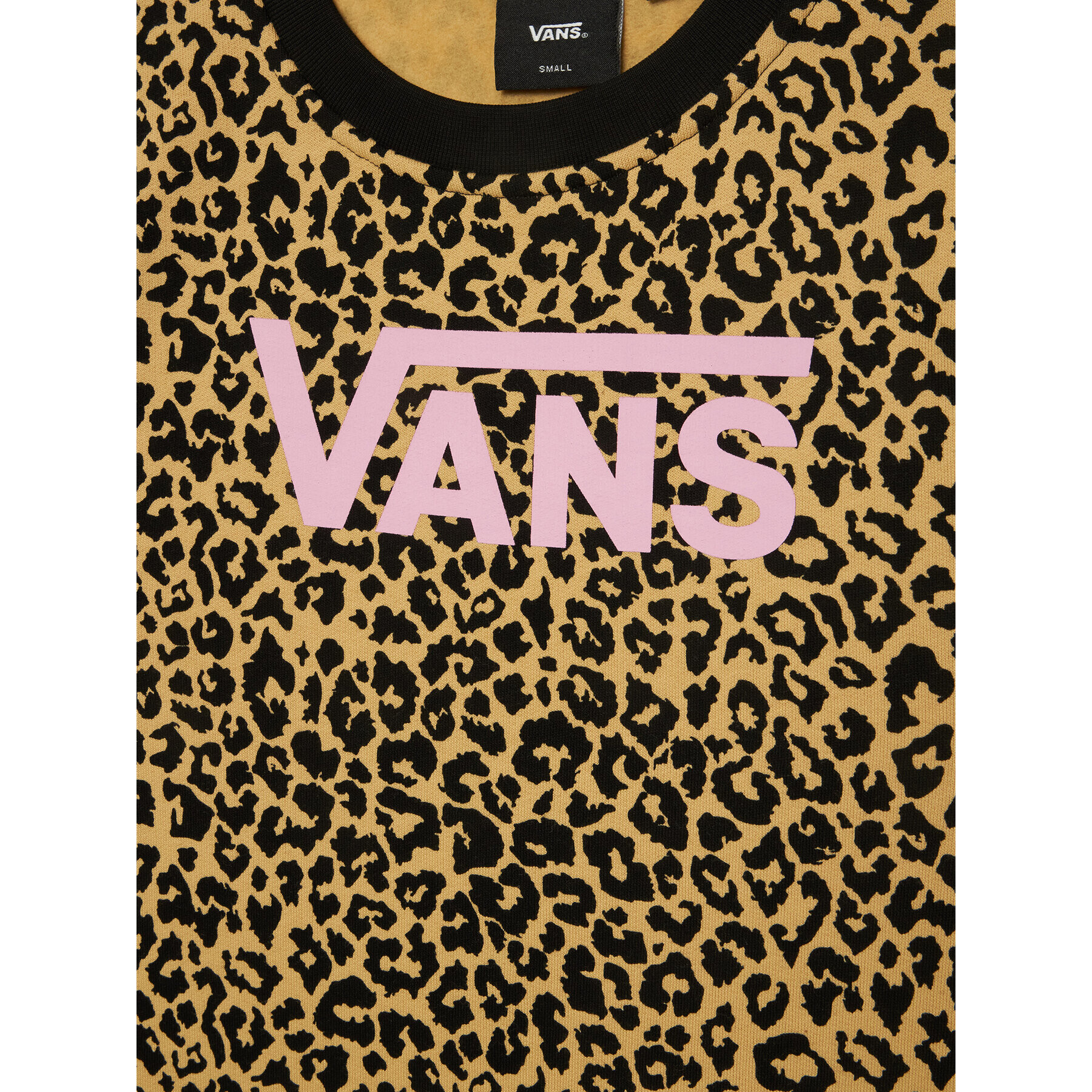 Vans Bluză Leopard Sport Crew VN0A7RRL Maro Regular Fit - Pled.ro