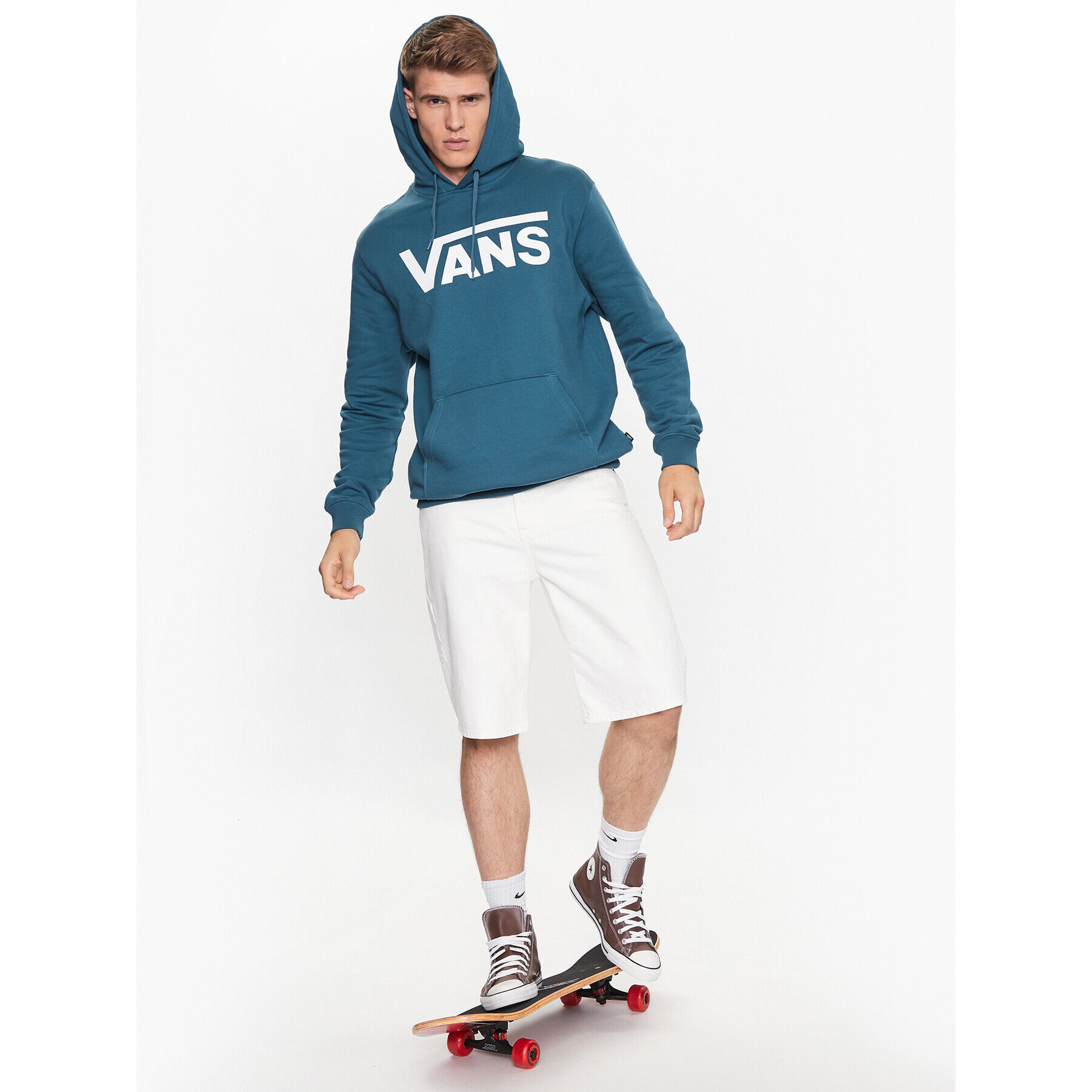 Vans Bluză Mn Classic Po Hoodie Ii VN0A456B Bleumarin Classic Fit - Pled.ro