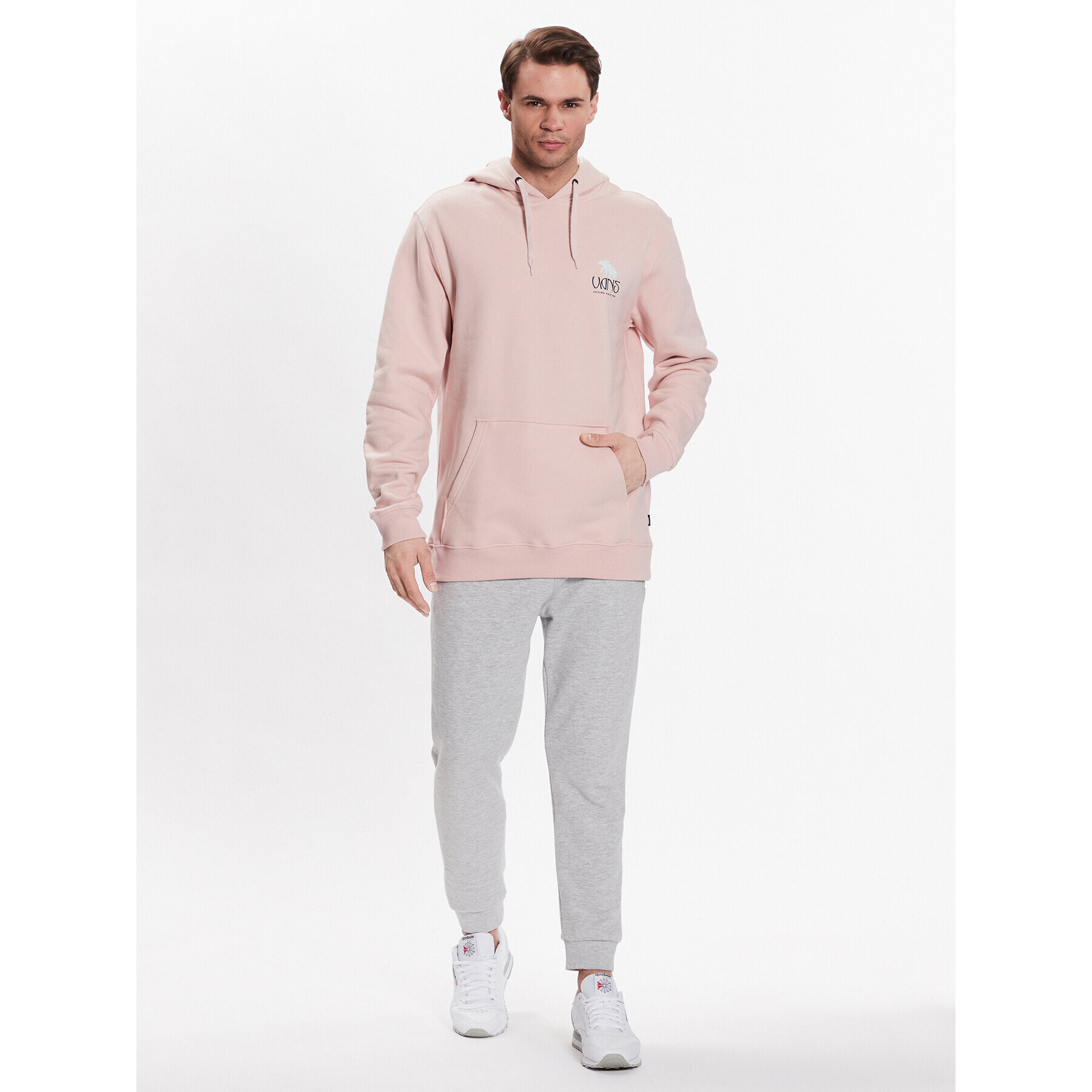 Vans Bluză Neon VN0006F2 Roz Relaxed Fit - Pled.ro