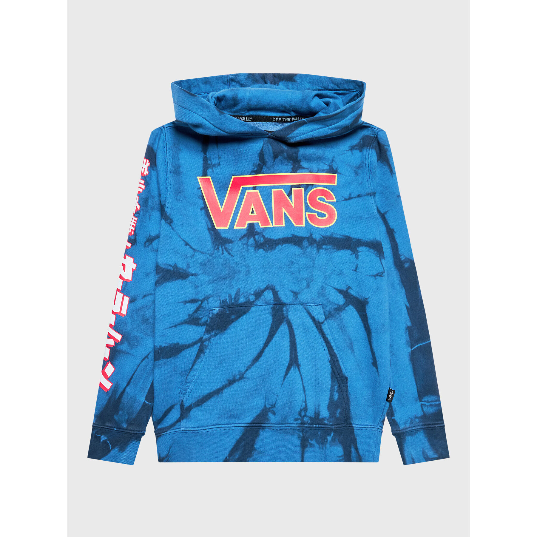 Vans Bluză SAILOR MOON Fleece Tie Dye VN0000AT Albastru Regular Fit - Pled.ro